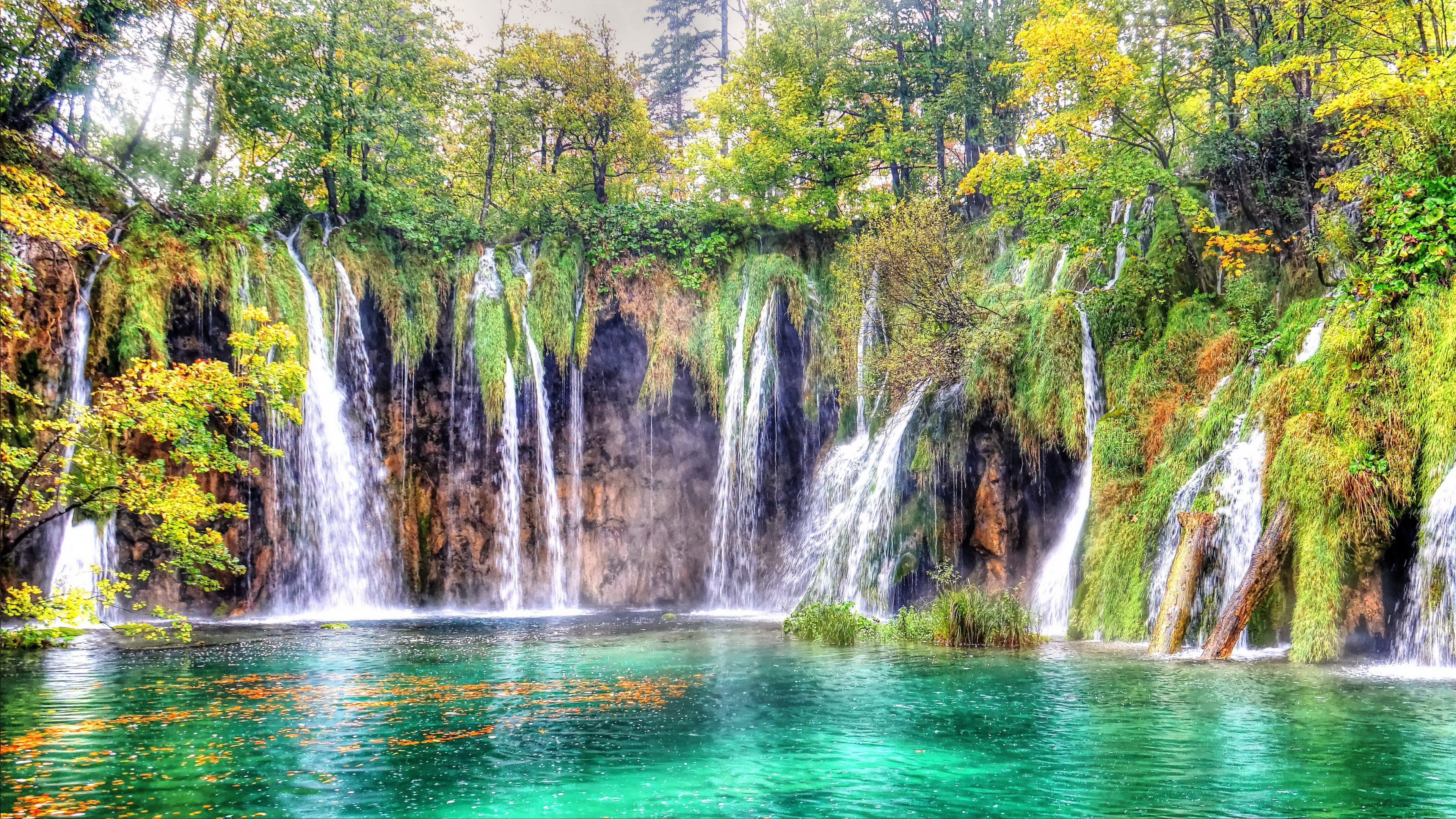 Plitvice Lakes National Park, Travels, Funpot, 5K, 3840x2160 4K Desktop
