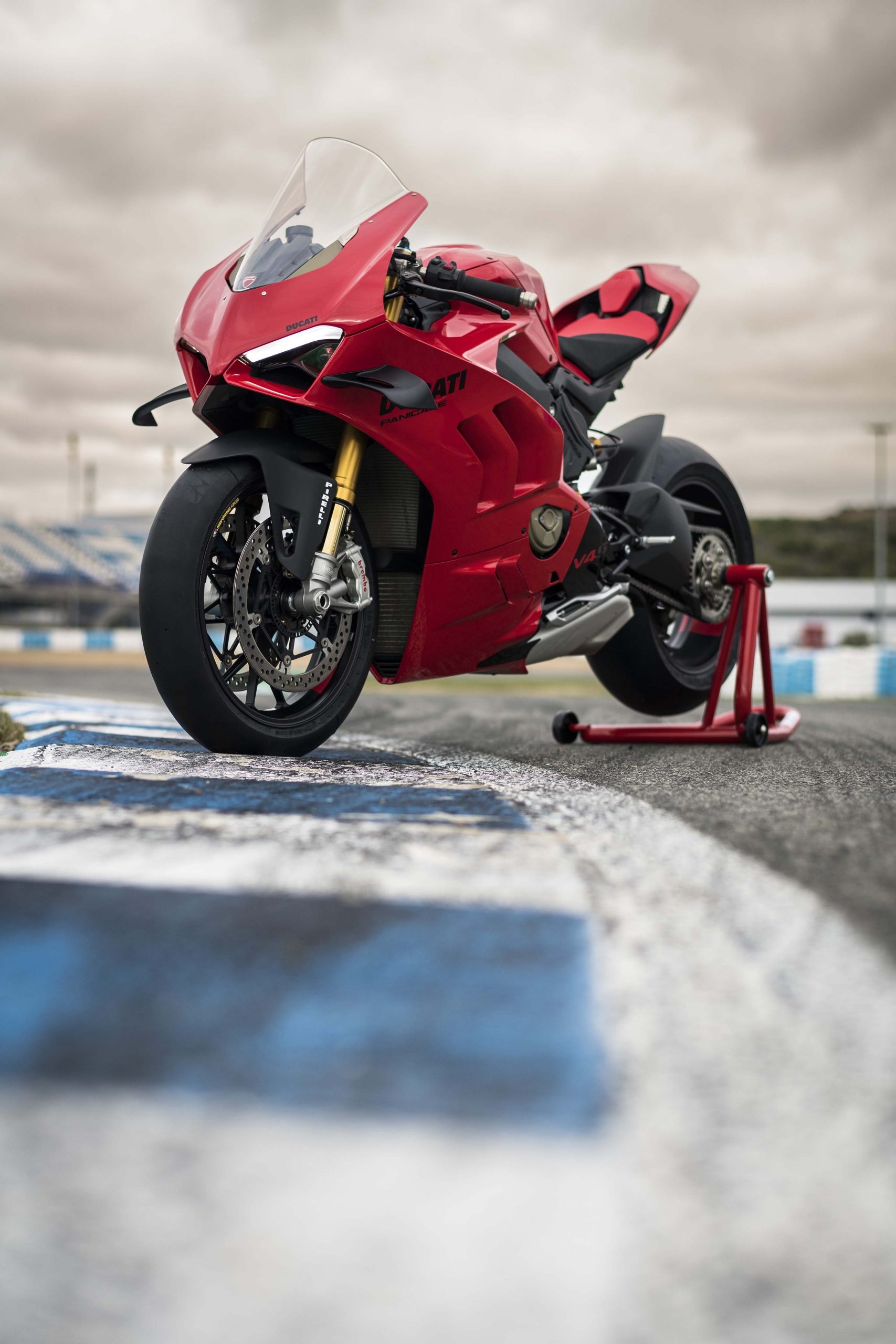 Ducati Panigale V4, Thrilling riding experience, 2022 model, Asphalt u0026 Rubber, 1710x2560 HD Phone