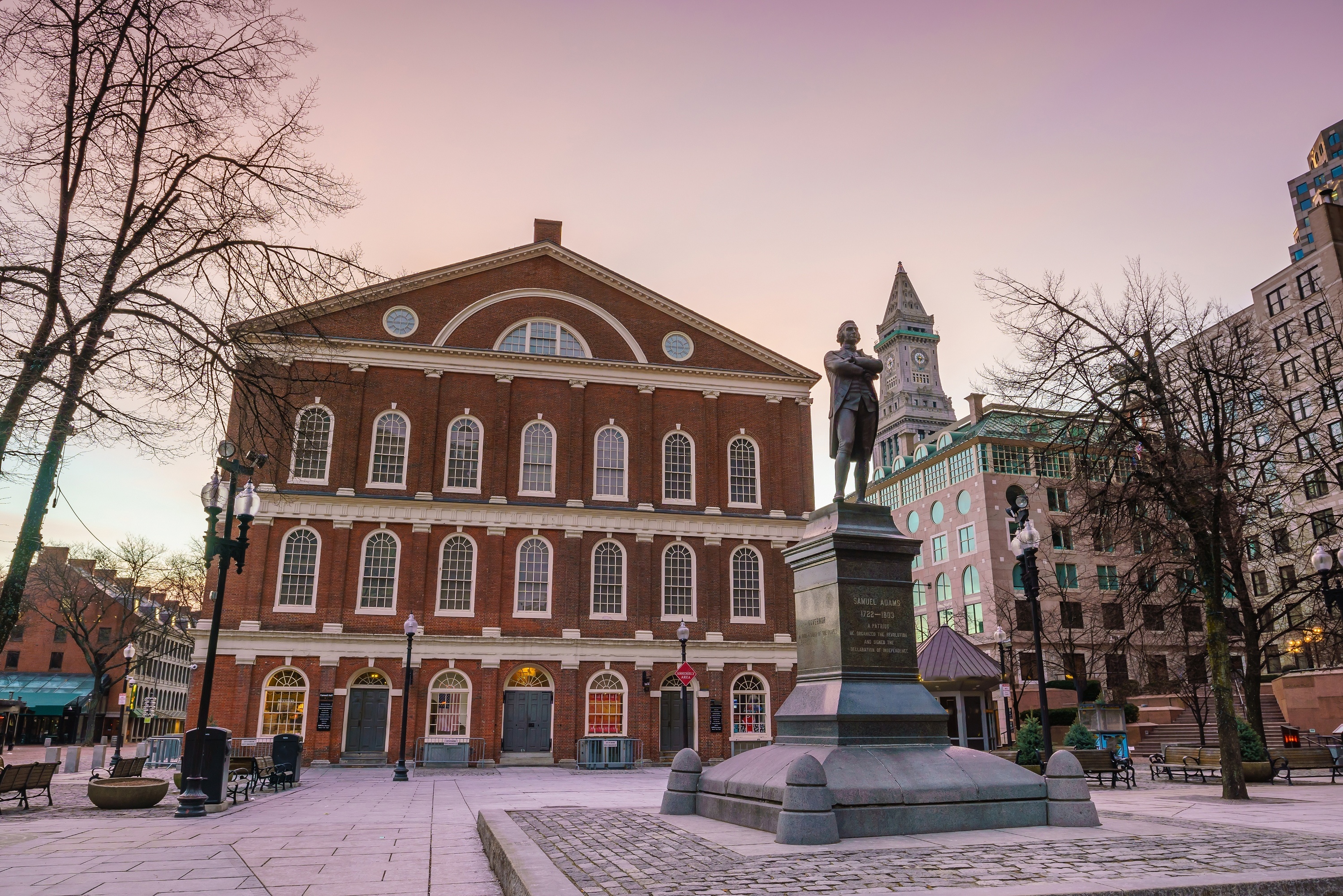 Freedom Trail, Boston, Faneuil Hall Marketplace, Attractions, 3000x2000 HD Desktop