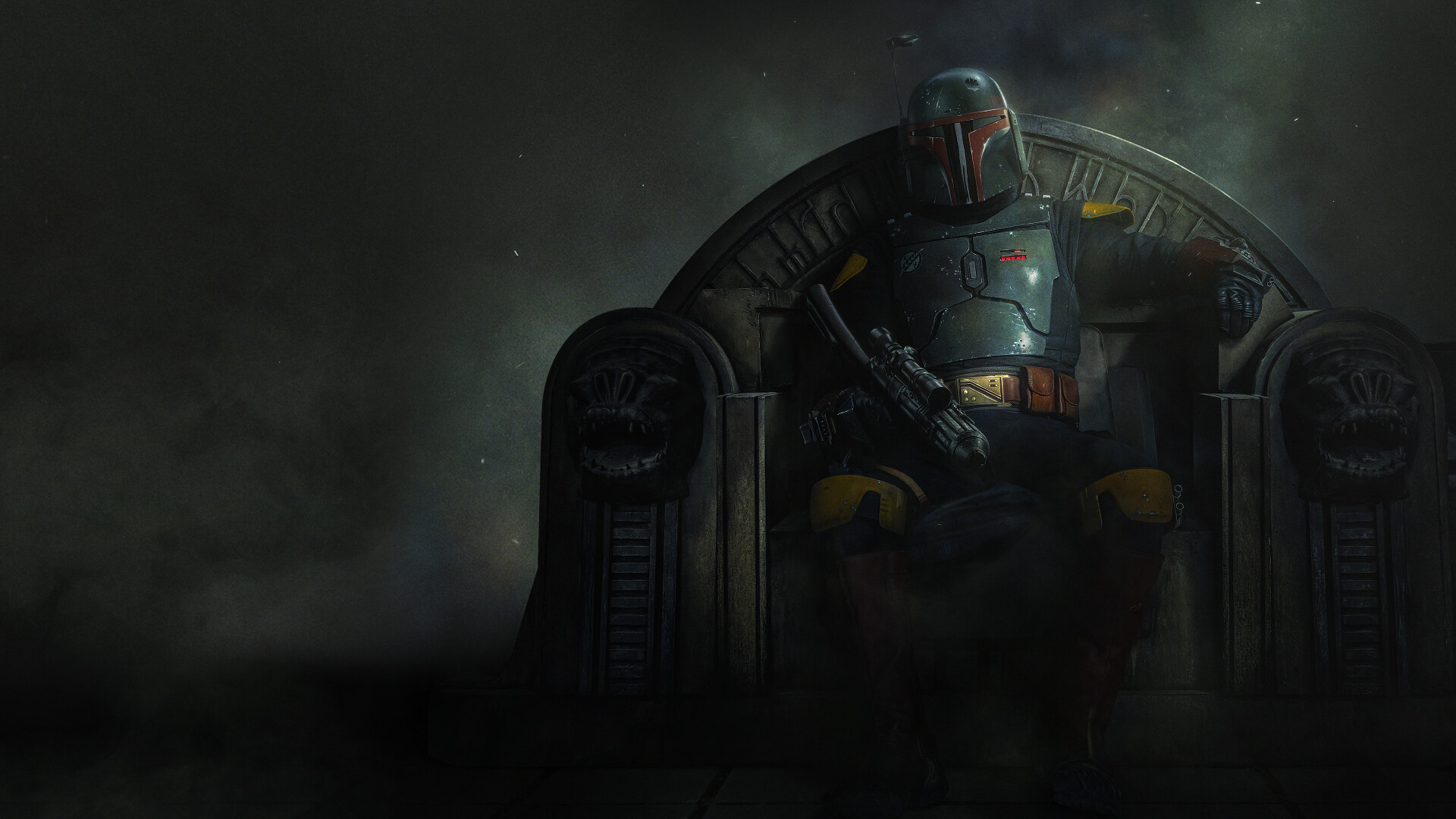 The Book of Boba Fett: SW character, First appearing in the Star Wars Holiday Special (1978). 1920x1080 Full HD Background.