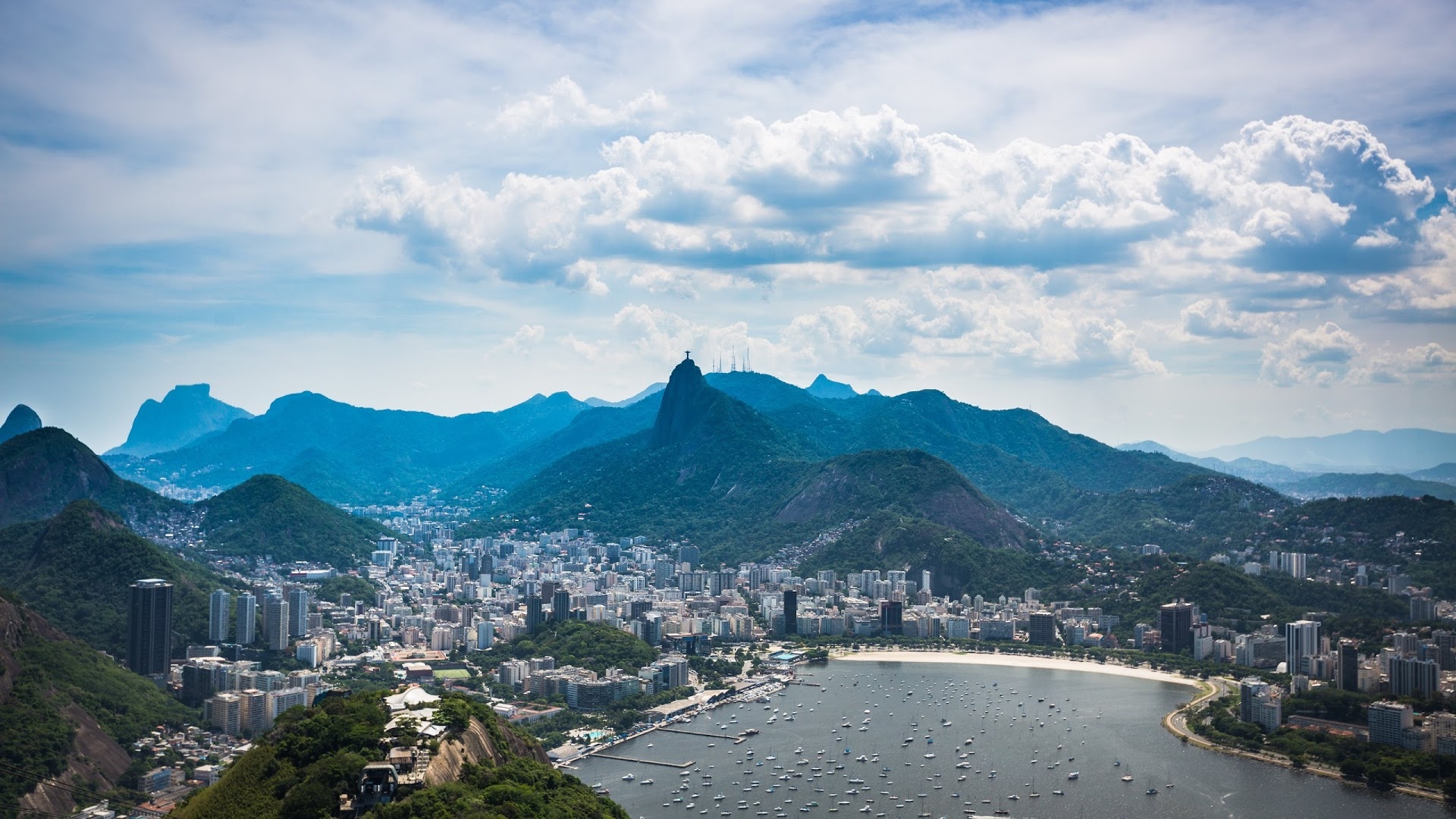 Rio de Janeiro, HD wallpapers, Brazilian Flag, Desktop, 1920x1080 Full HD Desktop