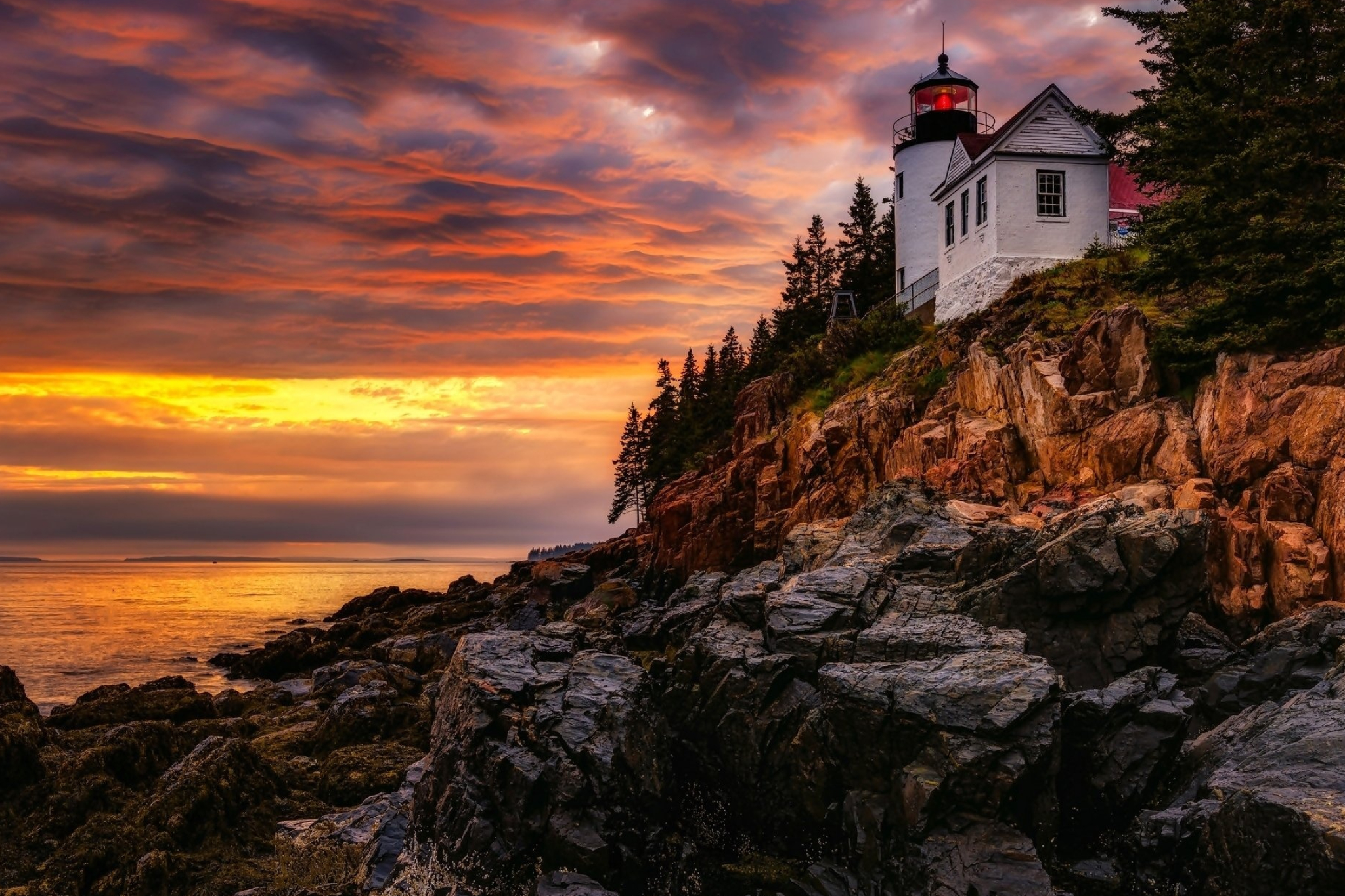 Bar Harbor, Acadia phone wallpaper, Maine coastline, Zoey Tremblay, 2050x1370 HD Desktop