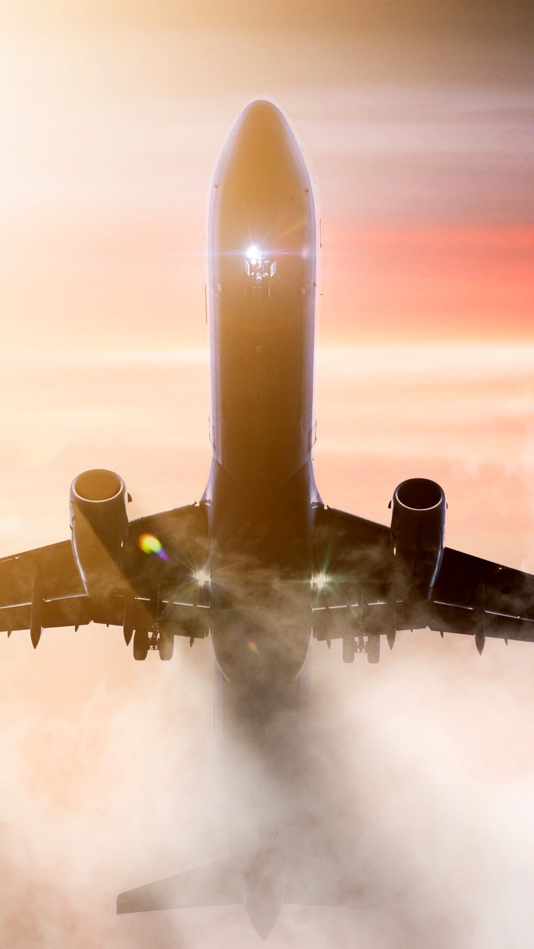 Airplane, 4K Sony Xperia, High-resolution wallpapers, Stunning visuals, 2160x3840 4K Phone