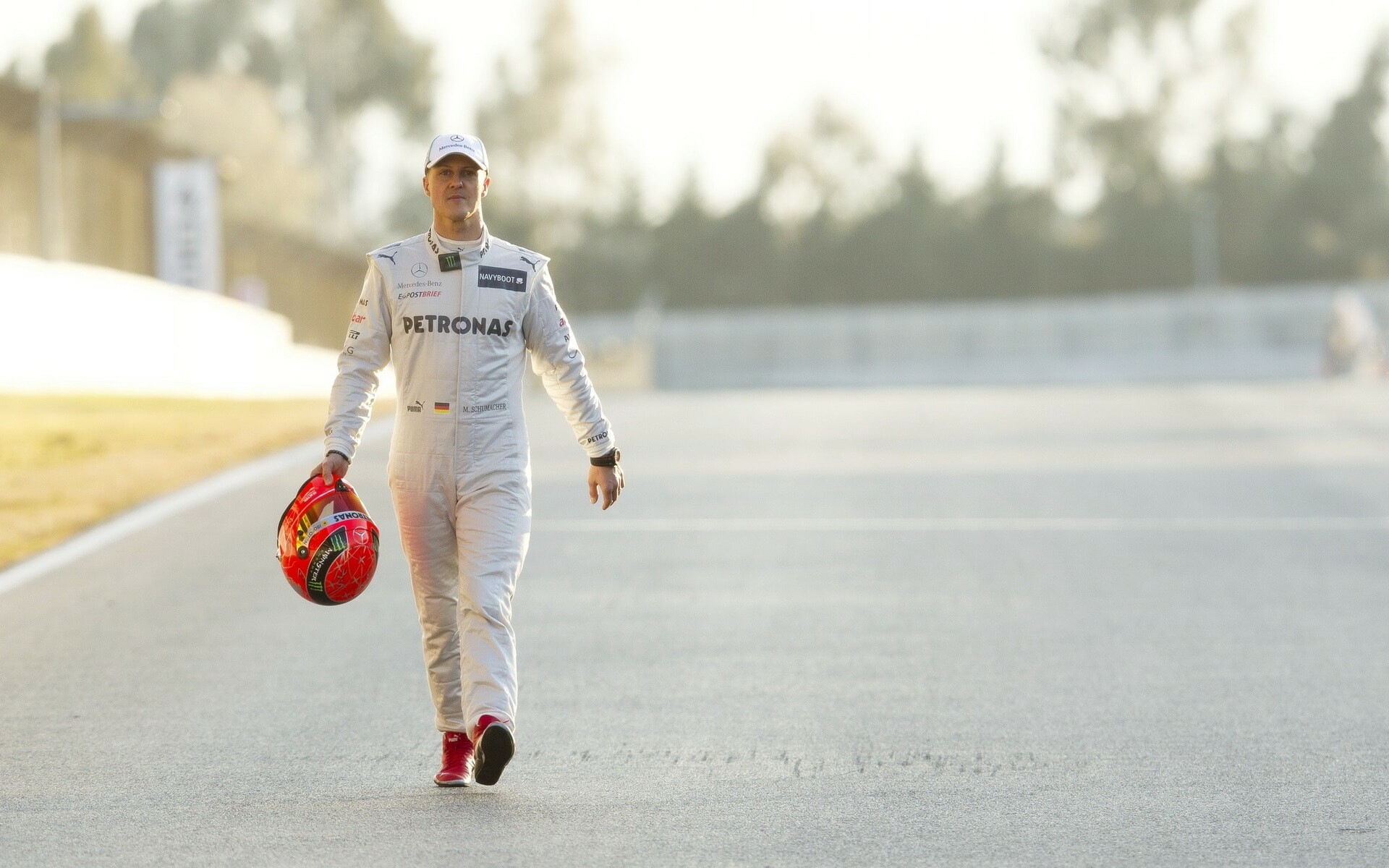 Michael Schumacher: He was voted the most influential person in Formula One history in 2020. 1920x1200 HD Wallpaper.