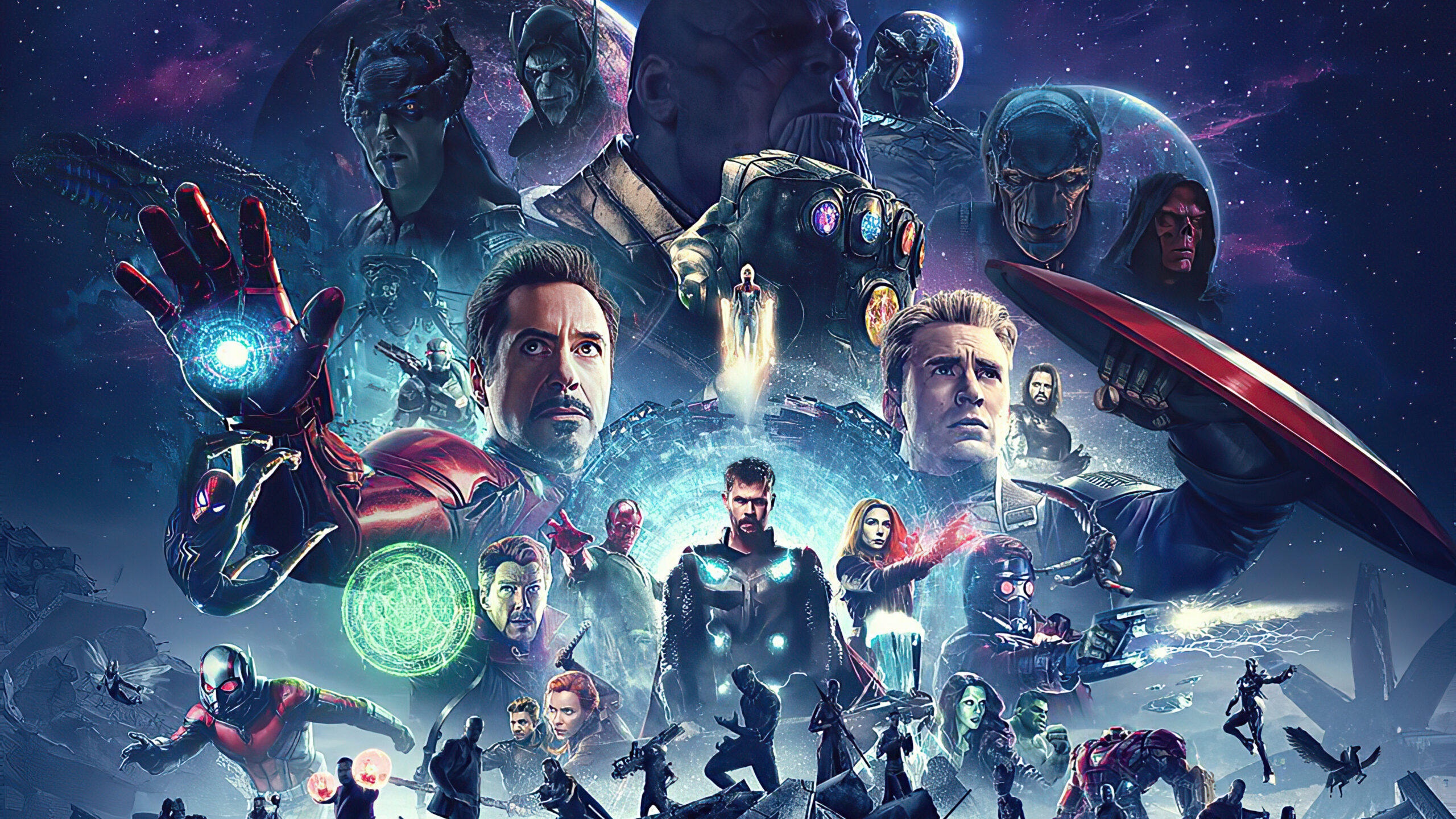 Avengers Endgame, Official stars, N1 magazine, Biography, 2560x1440 HD Desktop