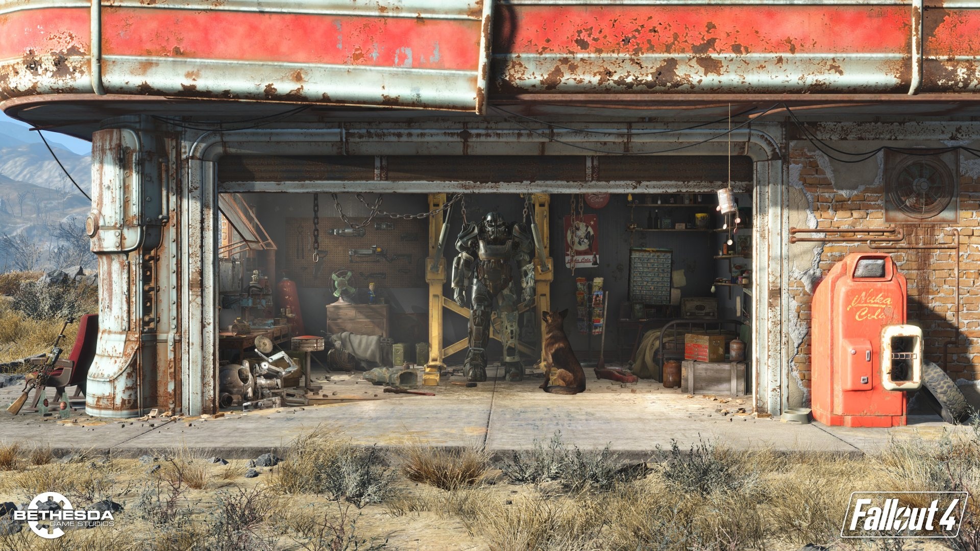 Bethesda, Gaming studio, Fallout 4, High-definition wallpapers, 1920x1080 Full HD Desktop