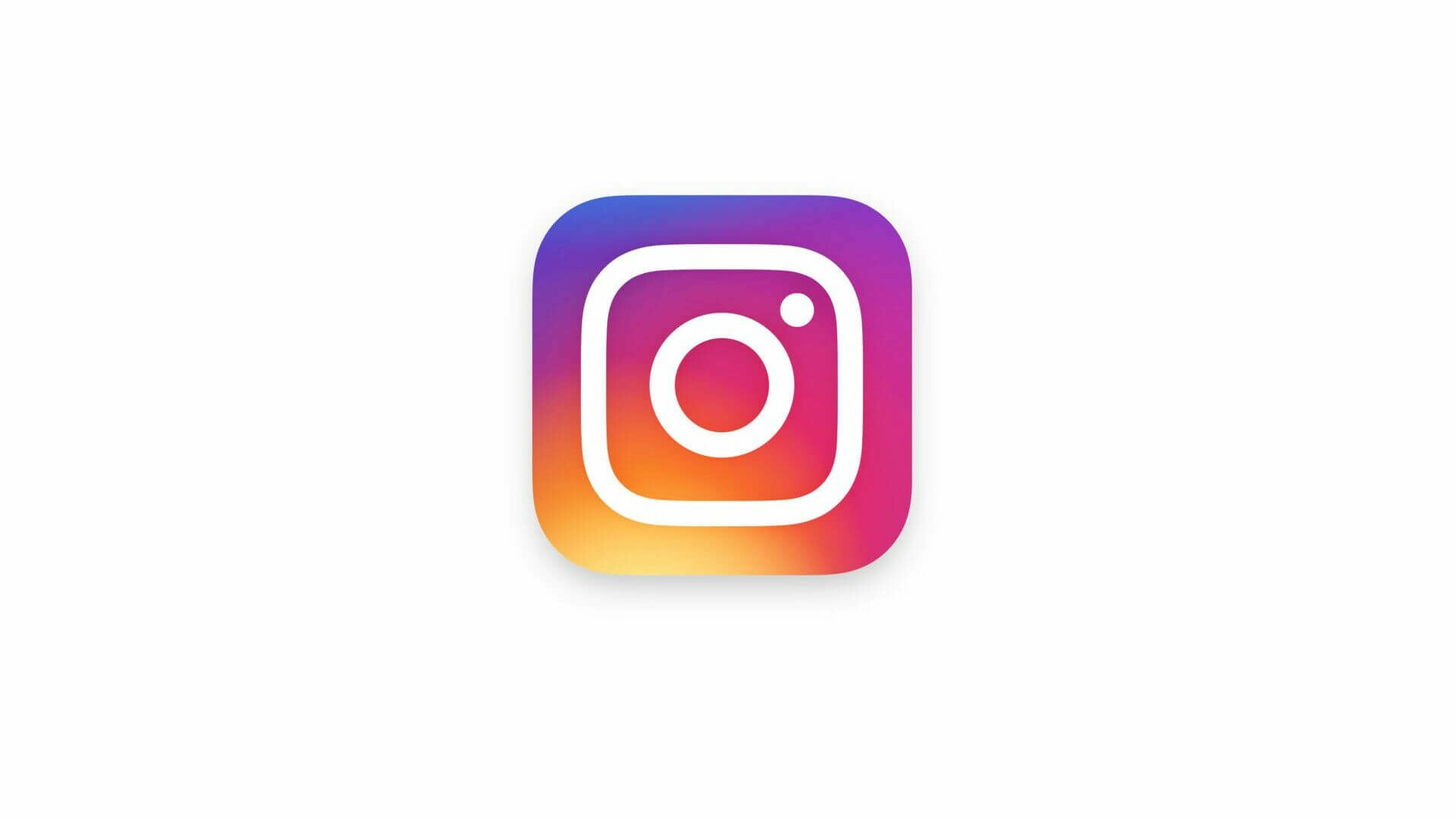 Instagram: A social network that focuses on visual content. 1920x1080 Full HD Background.