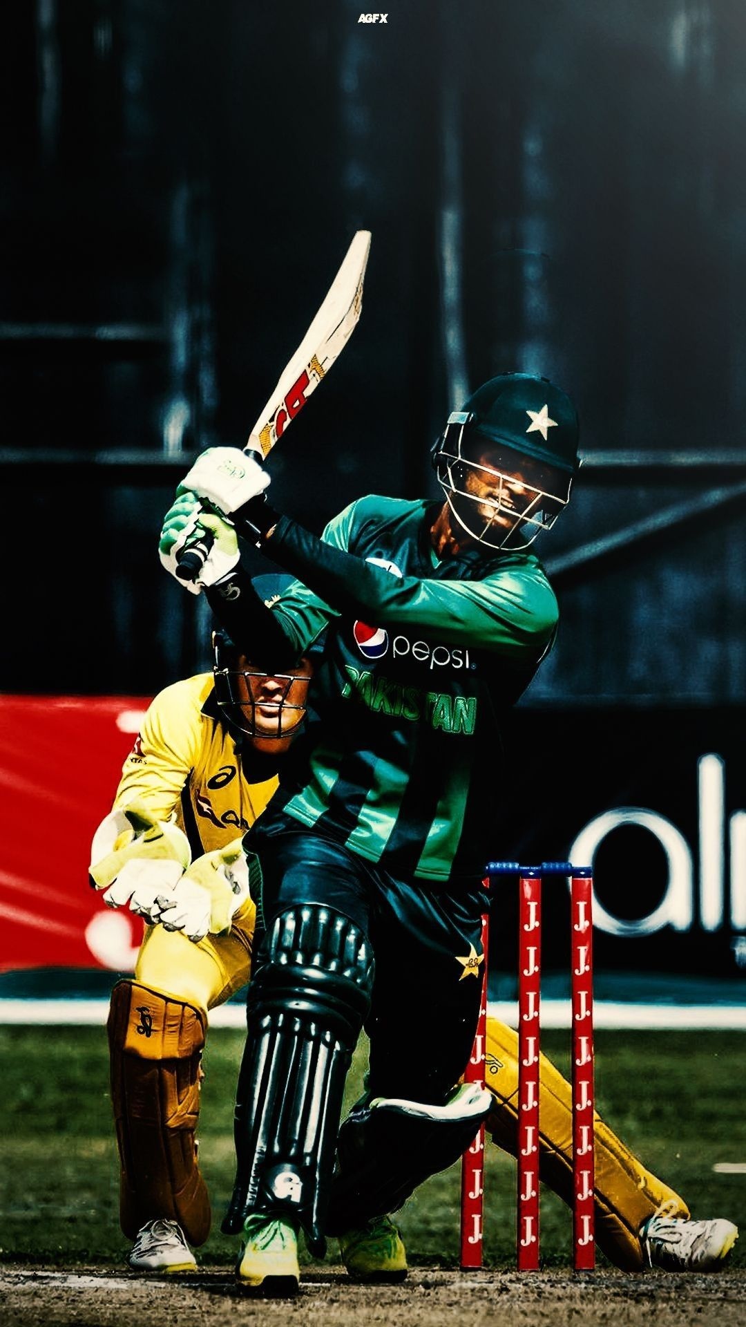 Cricket: Fakhar Zaman, Babar Azam, The Pakistan national cricket team. 1080x1920 Full HD Wallpaper.