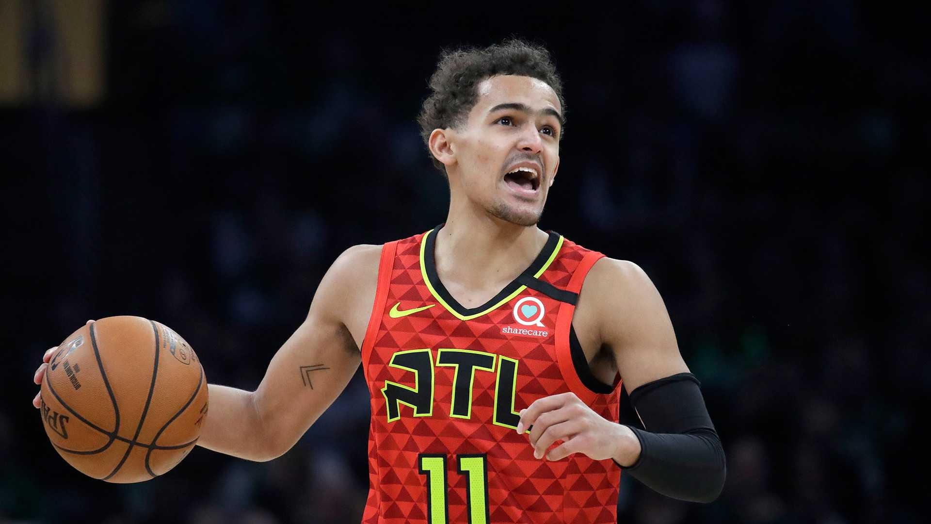 Trae Young, HD wallpapers, High-quality images, Striking backgrounds, 1920x1080 Full HD Desktop