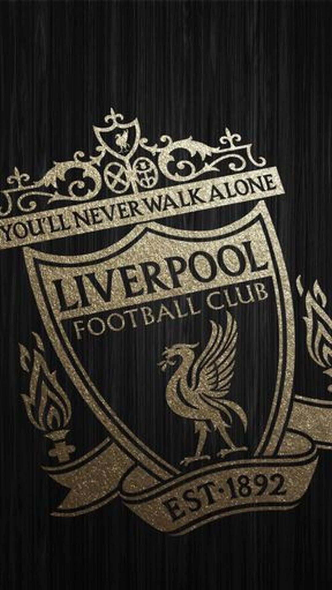 Liverpool Football Club: The team's badge is based on the city's liver bird symbol. 1080x1920 Full HD Wallpaper.