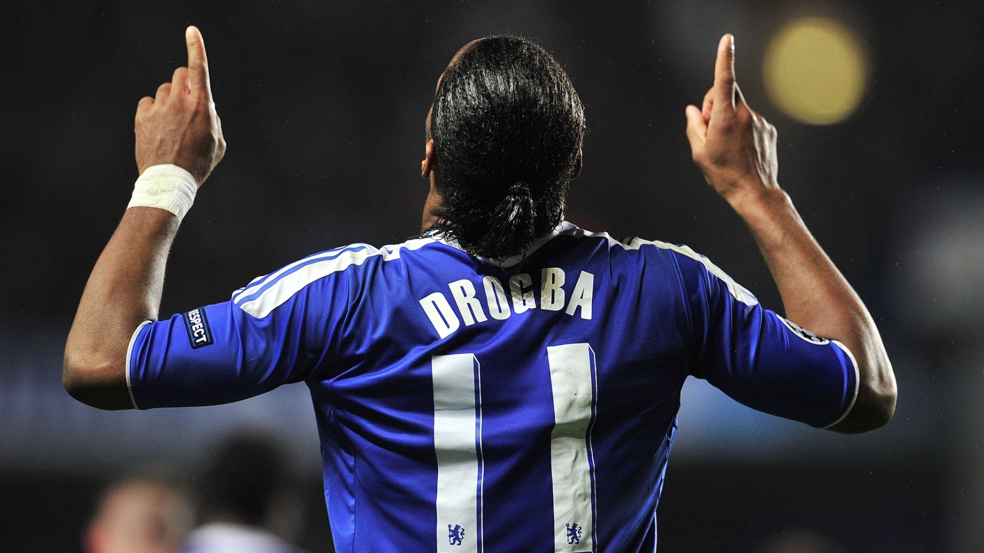 Drogba: Football legend, Played for the Ivory Coast national team. 1920x1080 Full HD Wallpaper.