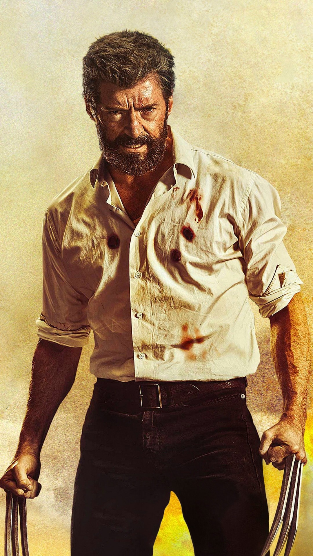 High definition wallpaper, Suitable for desktop and mobiles, Hugh Jackman's exclusive image, Perfect for iPhone, 1080x1920 Full HD Phone