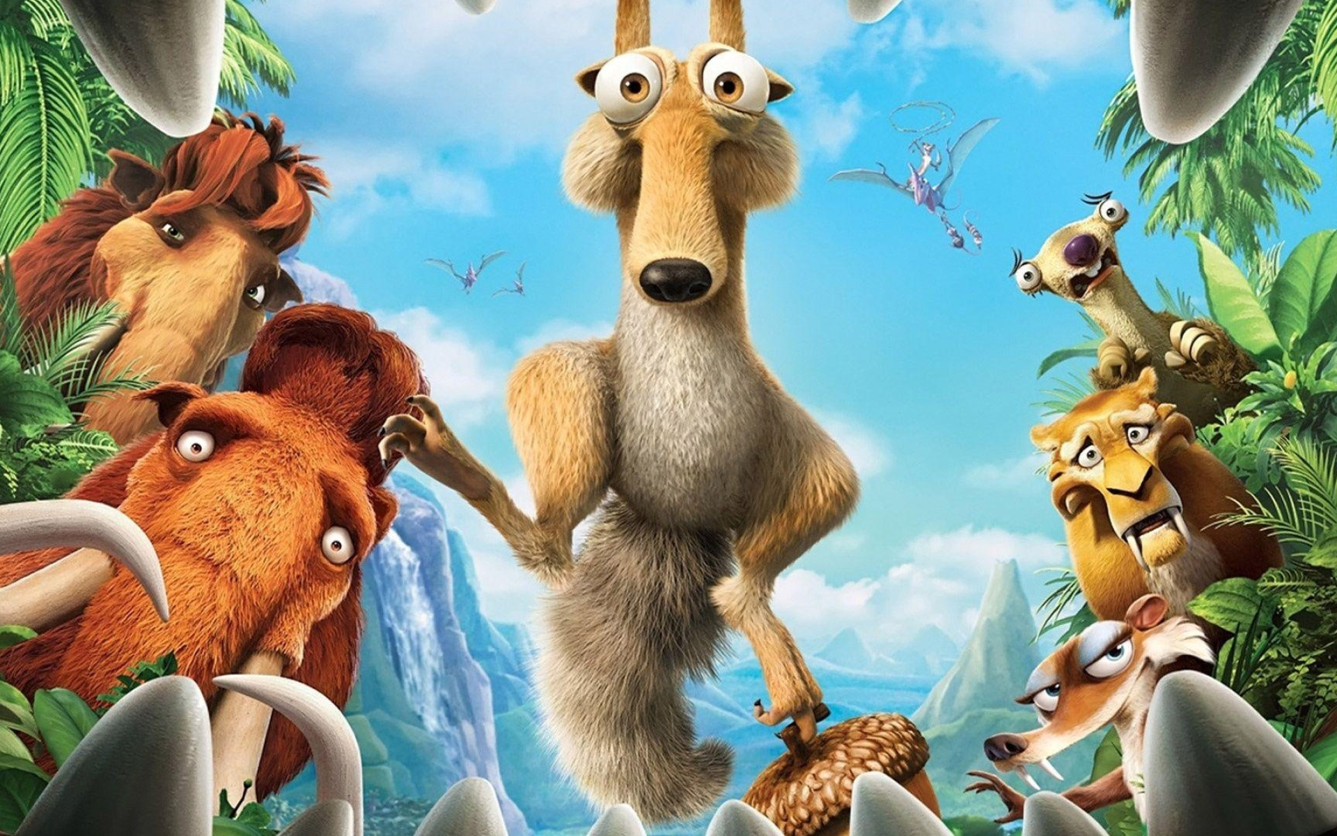 Ice Age movie wallpapers, Memorable characters, Animated movie backgrounds, collection, 1920x1200 HD Desktop