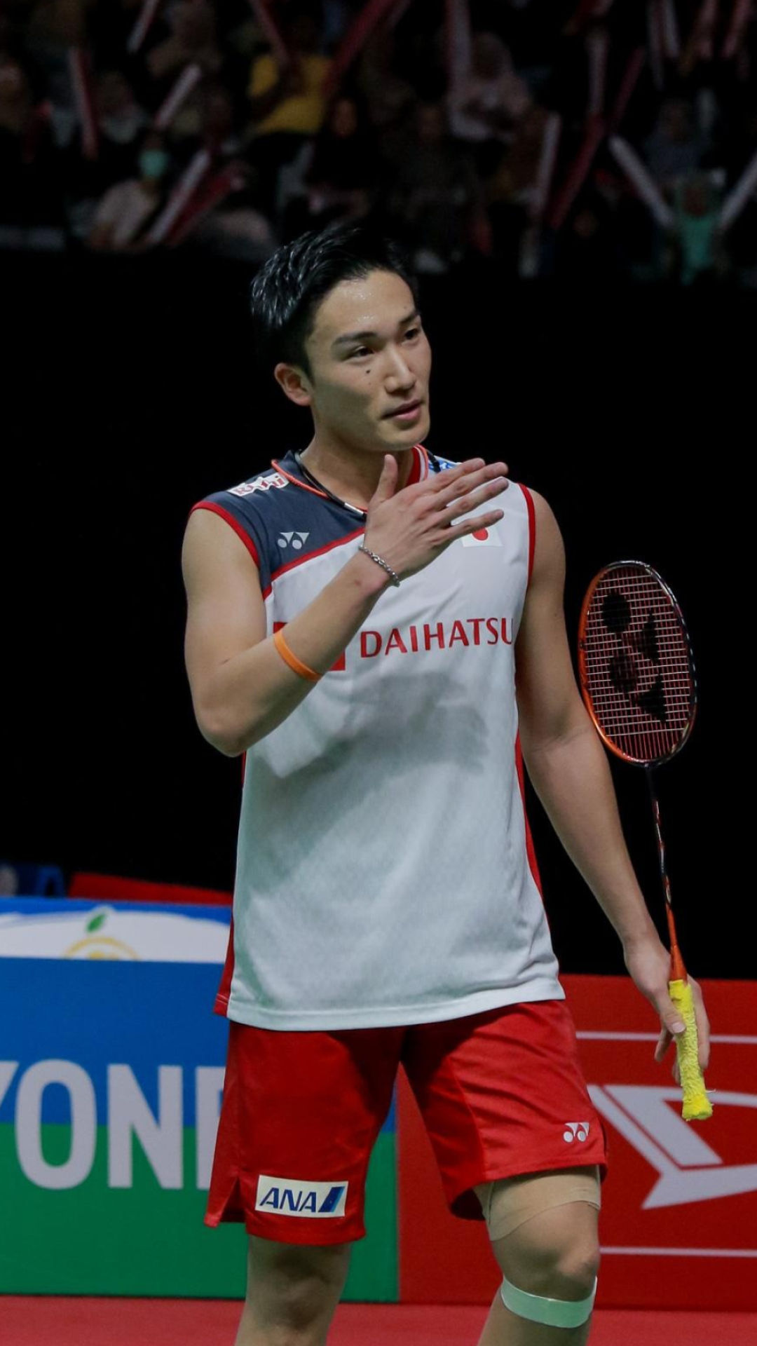Kento Momota, Top badminton player, Striking wallpapers, 1080x1920 Full HD Handy