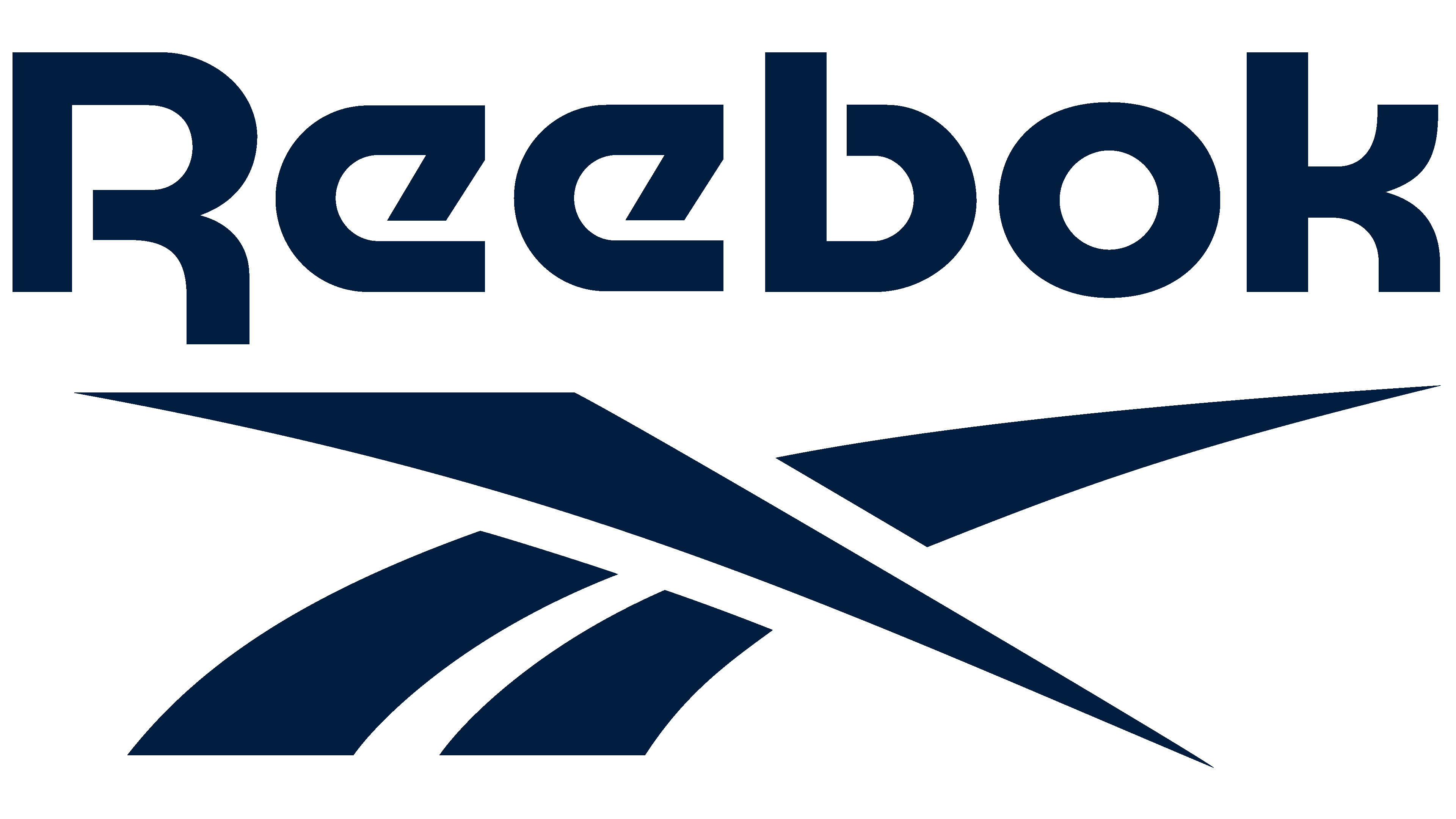 Reebok: An American fitness footwear and clothing manufacturer, Operating as a subsidiary of Adidas, Logo. 3840x2160 4K Wallpaper.