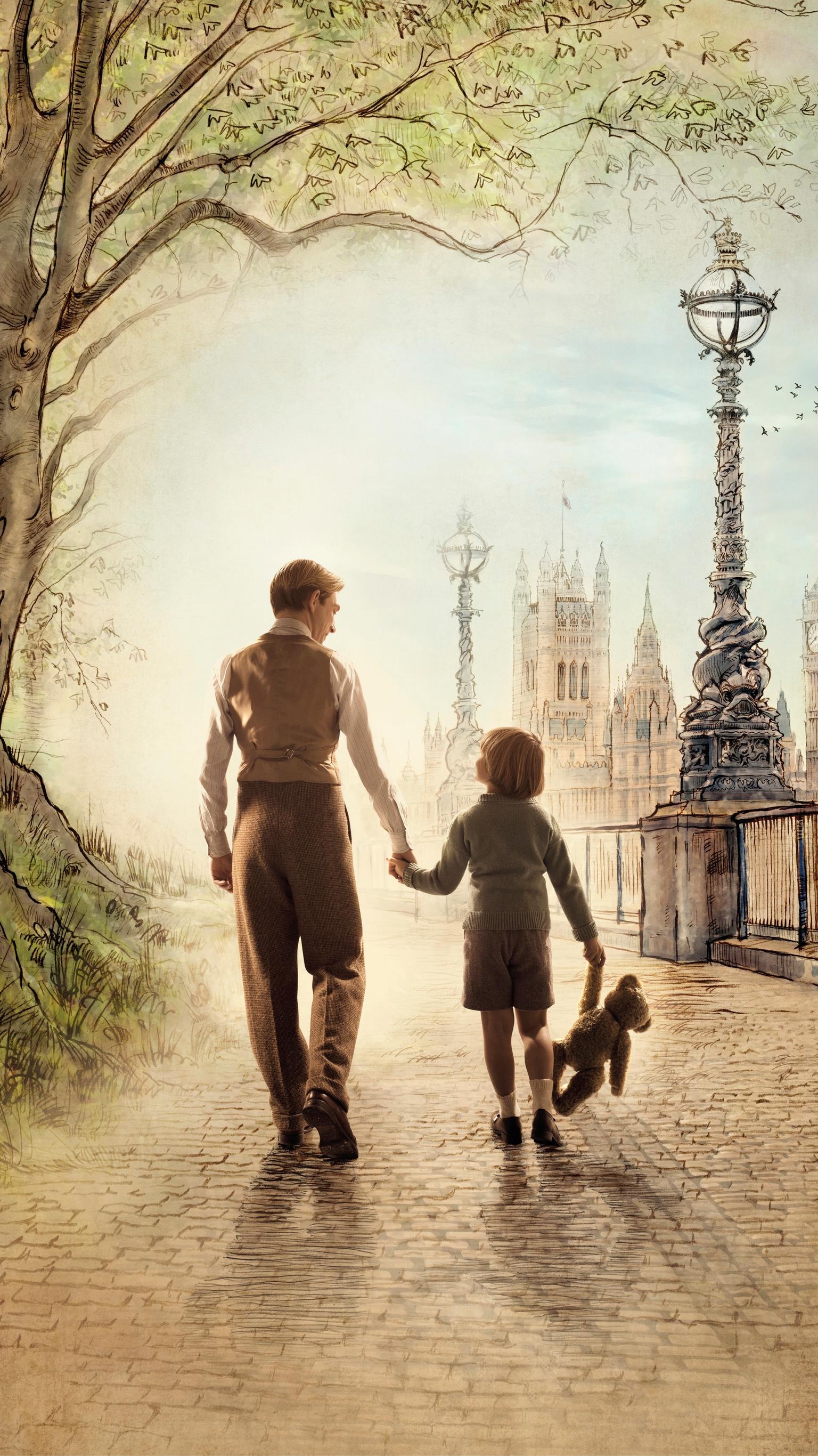 Goodbye Christopher Robin, Christopher Robin wallpapers, Posted by Christopher Simpson, Movie, 1540x2740 HD Phone
