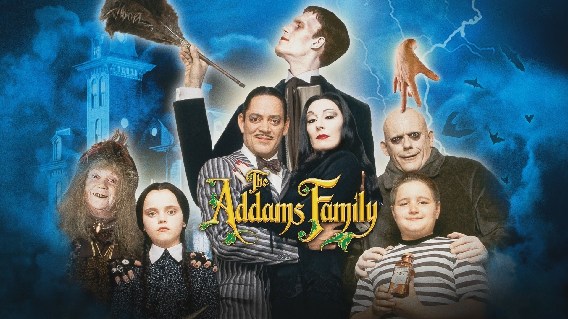 Addams Family, Desktop wallpaper, Christopher Thompson, Posted by, 1920x1080 Full HD Desktop
