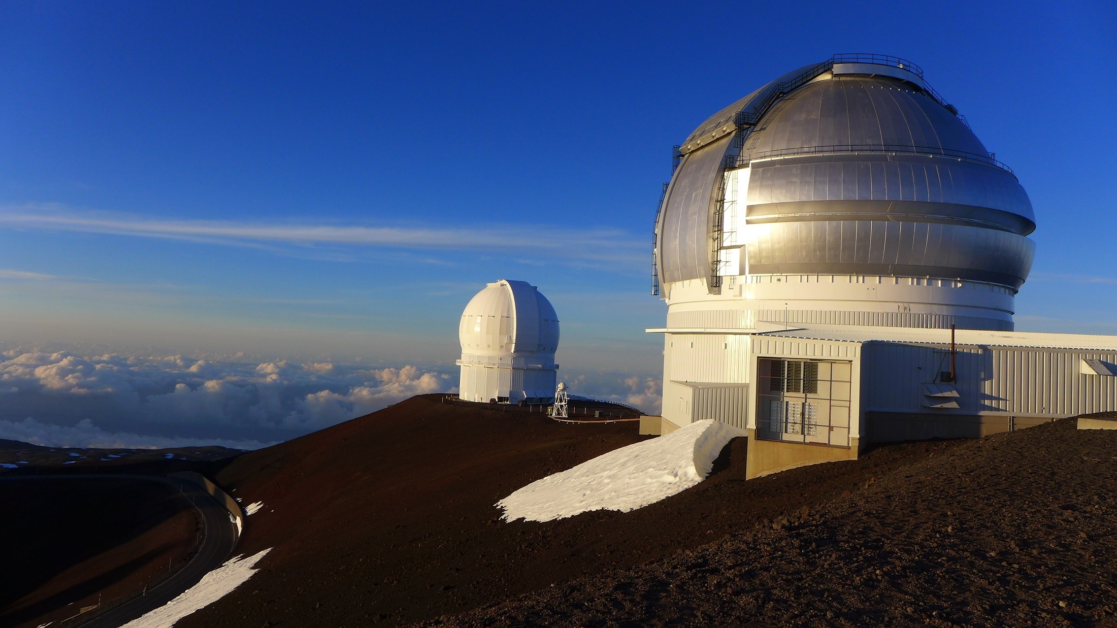 Mauna Kea Observatories, Astronomical observatory, Free image download, Mauna Kea exploration, 2200x1240 HD Desktop