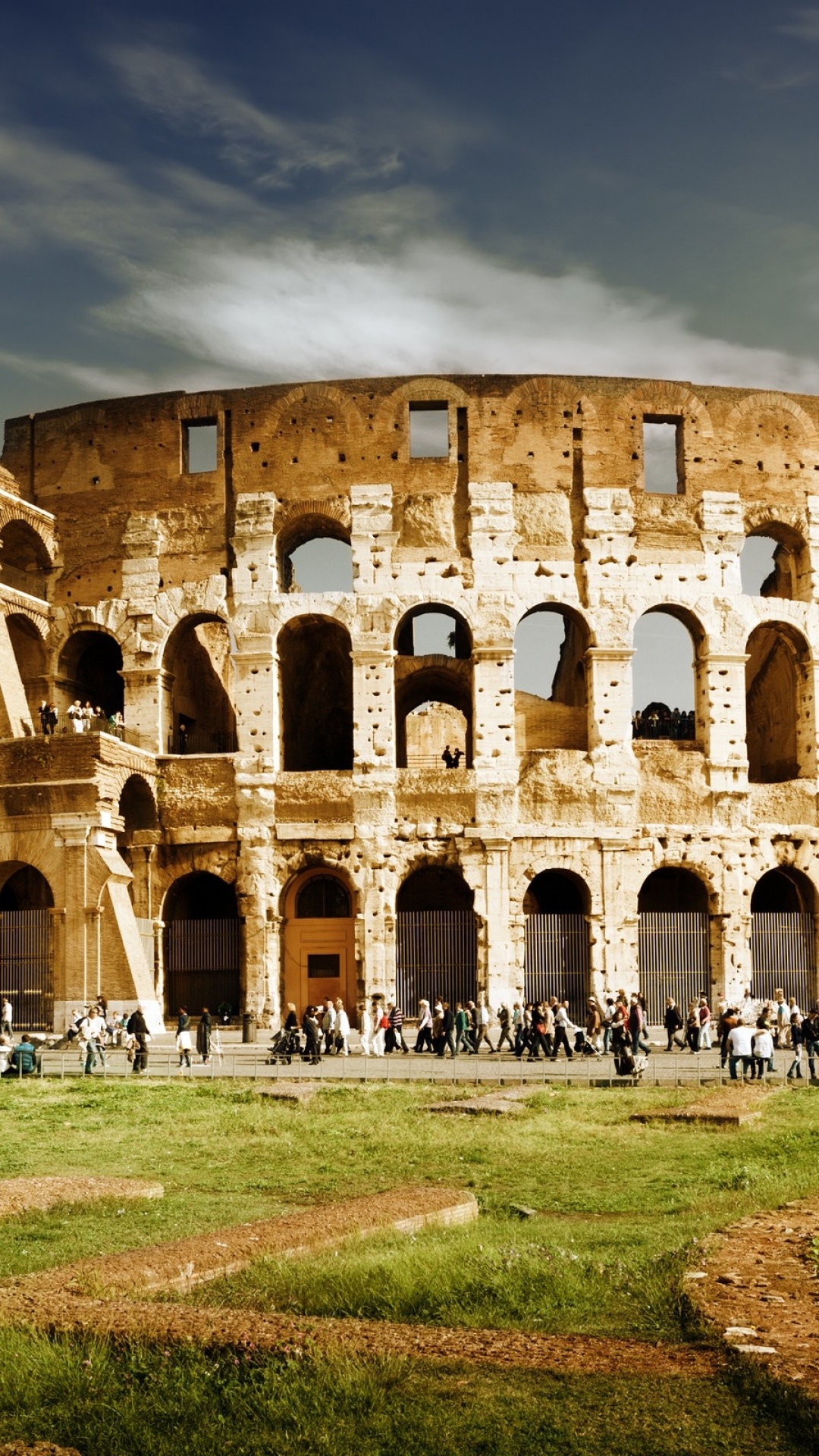 Roman Colosseum wallpapers, Samantha Simpson, Historical marvel, Wallpaper showcase, 1080x1920 Full HD Handy