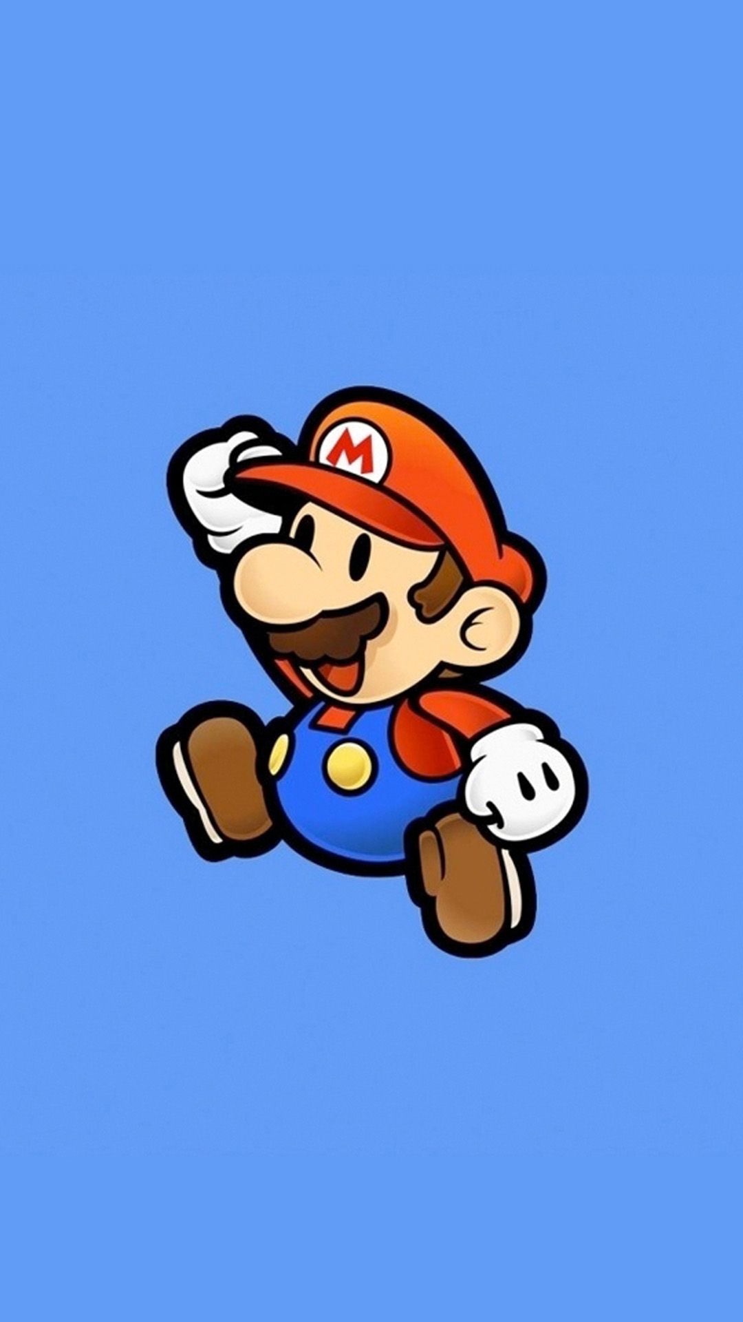 Super Mario iPhone wallpapers, Mobile gaming nostalgia, Mario and friends, On-the-go fun, 1080x1920 Full HD Phone