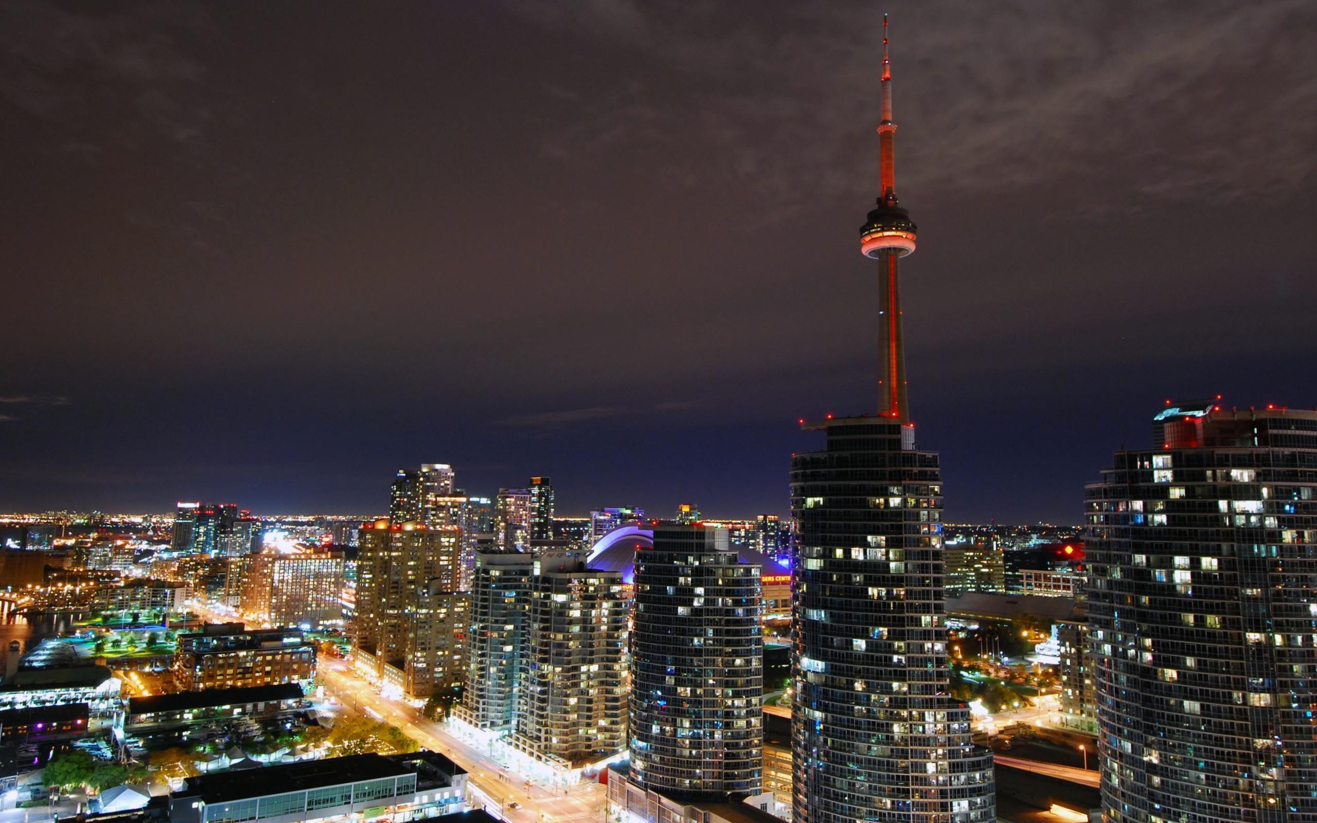 Toronto Skyline, 4K wallpapers, High quality, Toronto, 2560x1600 HD Desktop