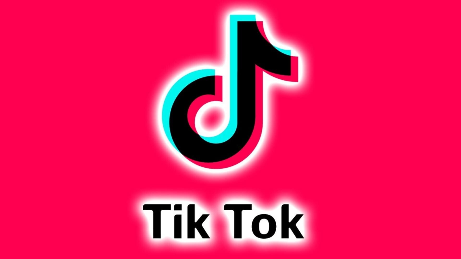 TikTok: The app, Launched by ByteDance for markets outside of China, 2017. 1920x1080 Full HD Wallpaper.
