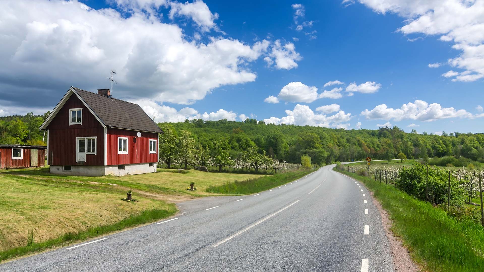 Sweden road trips, Scenic drives, Swedish landscapes, Nordic visitor, 1920x1080 Full HD Desktop