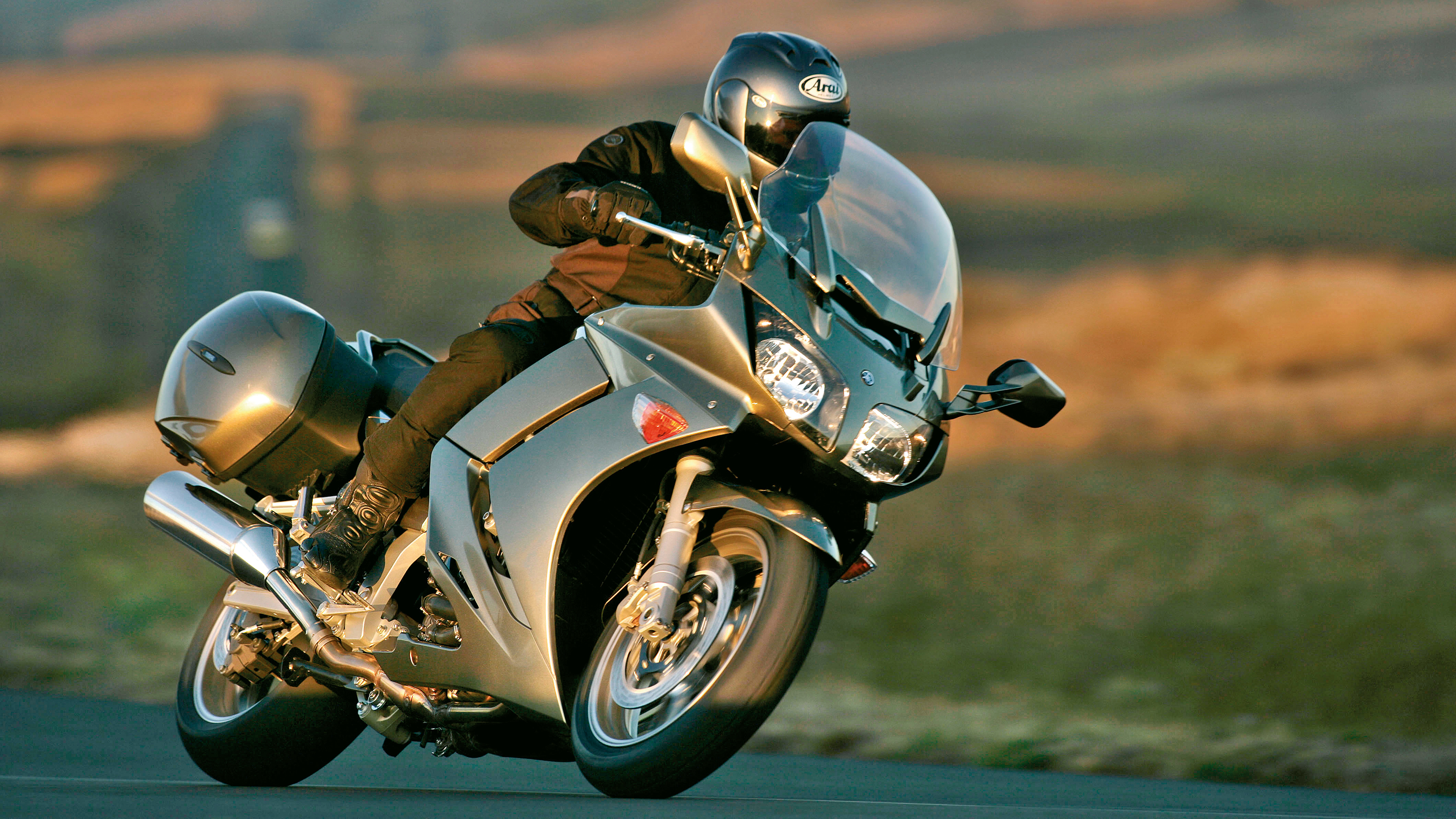 Yamaha FJR1300, Auto, Motorcycle, 3840x2160 4K Desktop