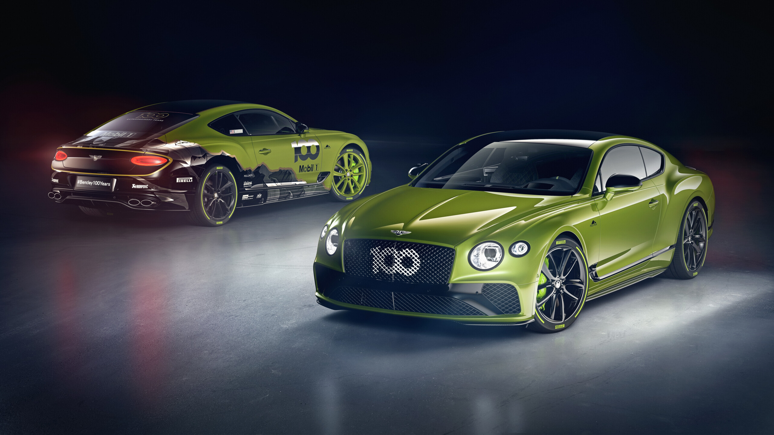 Bentley: A world-famous luxury car and SUV manufacturer. 2560x1440 HD Background.