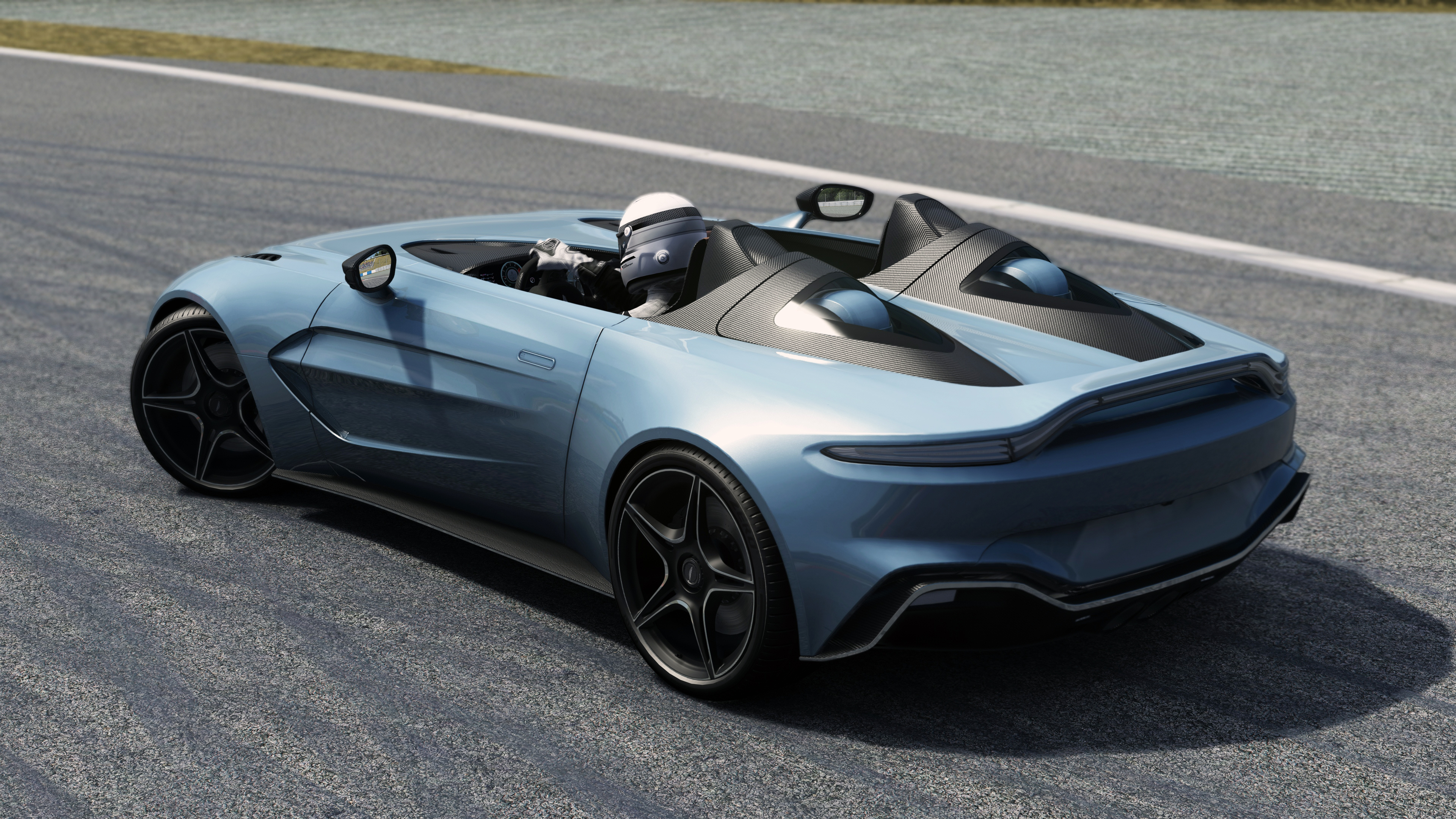 Aston Martin Speedster, Luxury and speed, Open-top driving, Exclusive model, 3840x2160 4K Desktop