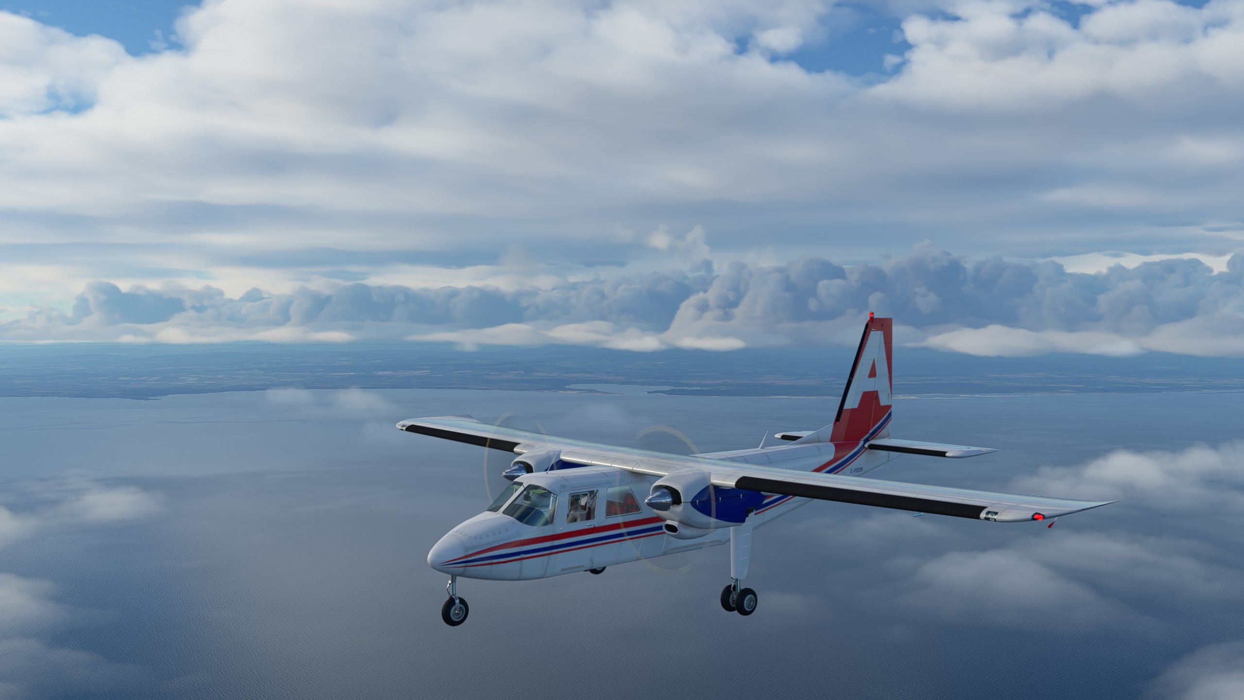 BN-2 Islander, Travels, Update v12, Blackbox simulation, 2560x1440 HD Desktop