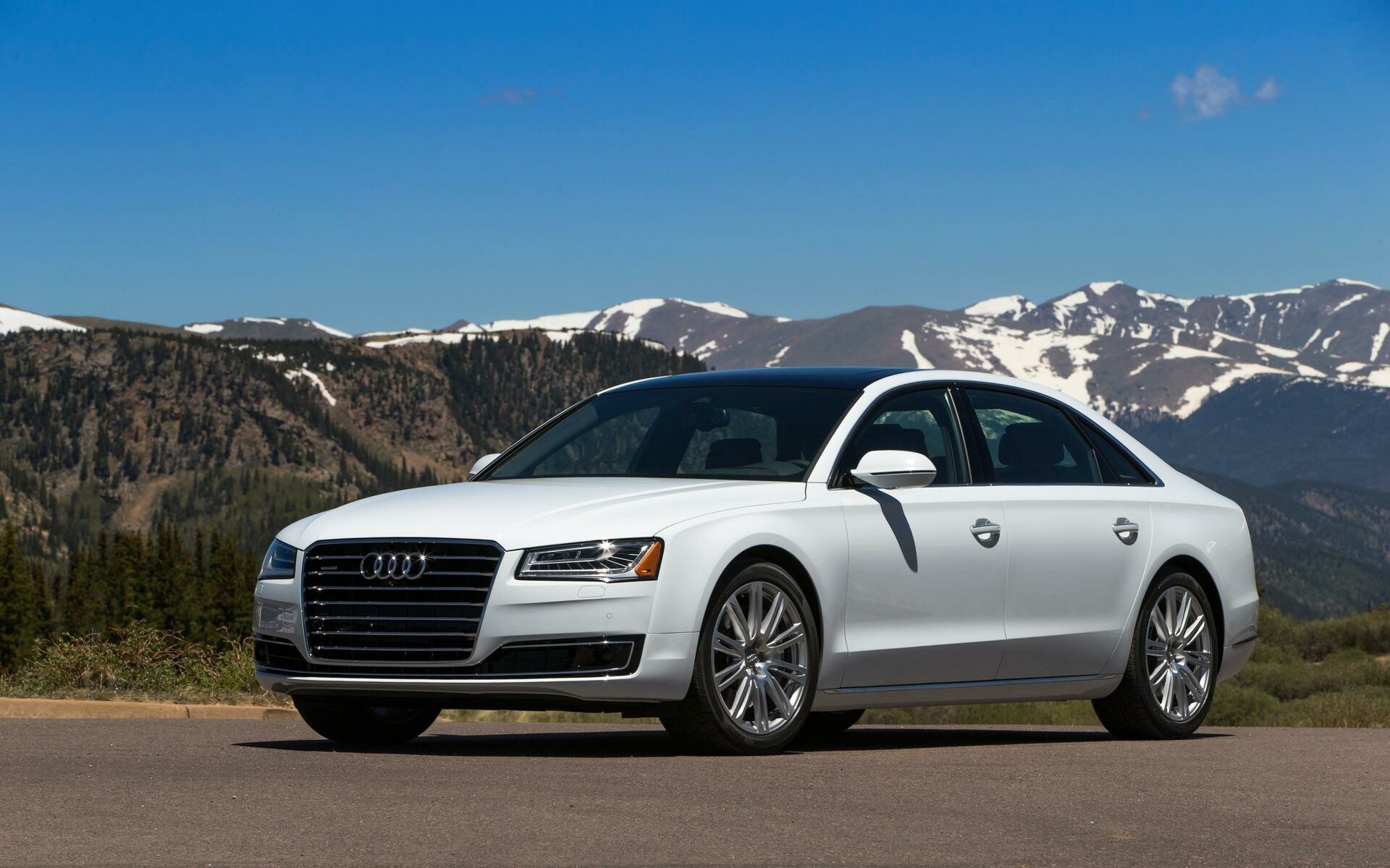 Audi A8: Sedans, Positioned as the range-topping sibling to the A3, A4, and A6. 1920x1200 HD Wallpaper.