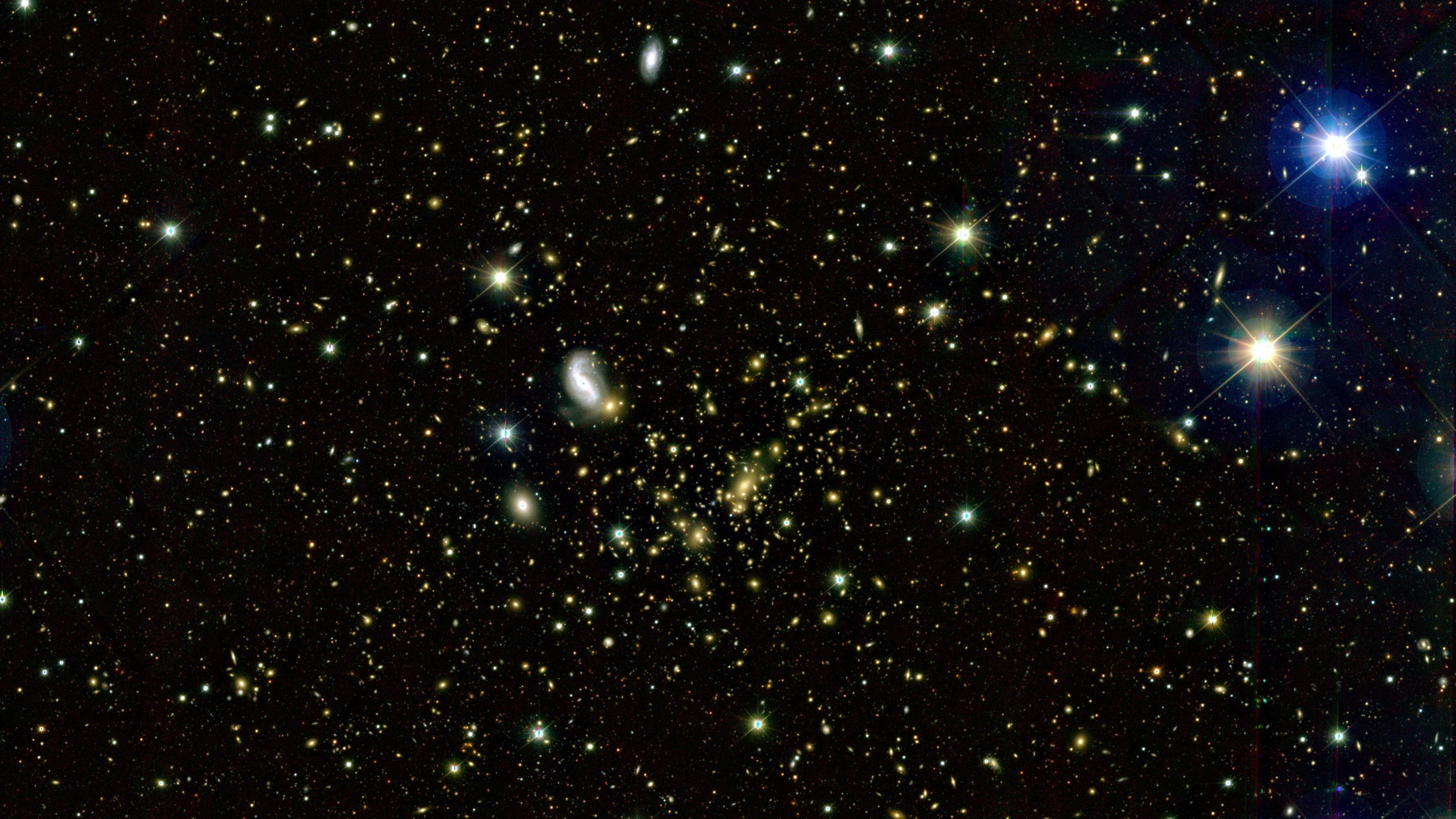 Hubble Deep Field, Top Hubble wallpapers, Deep space, 3500x1970 HD Desktop