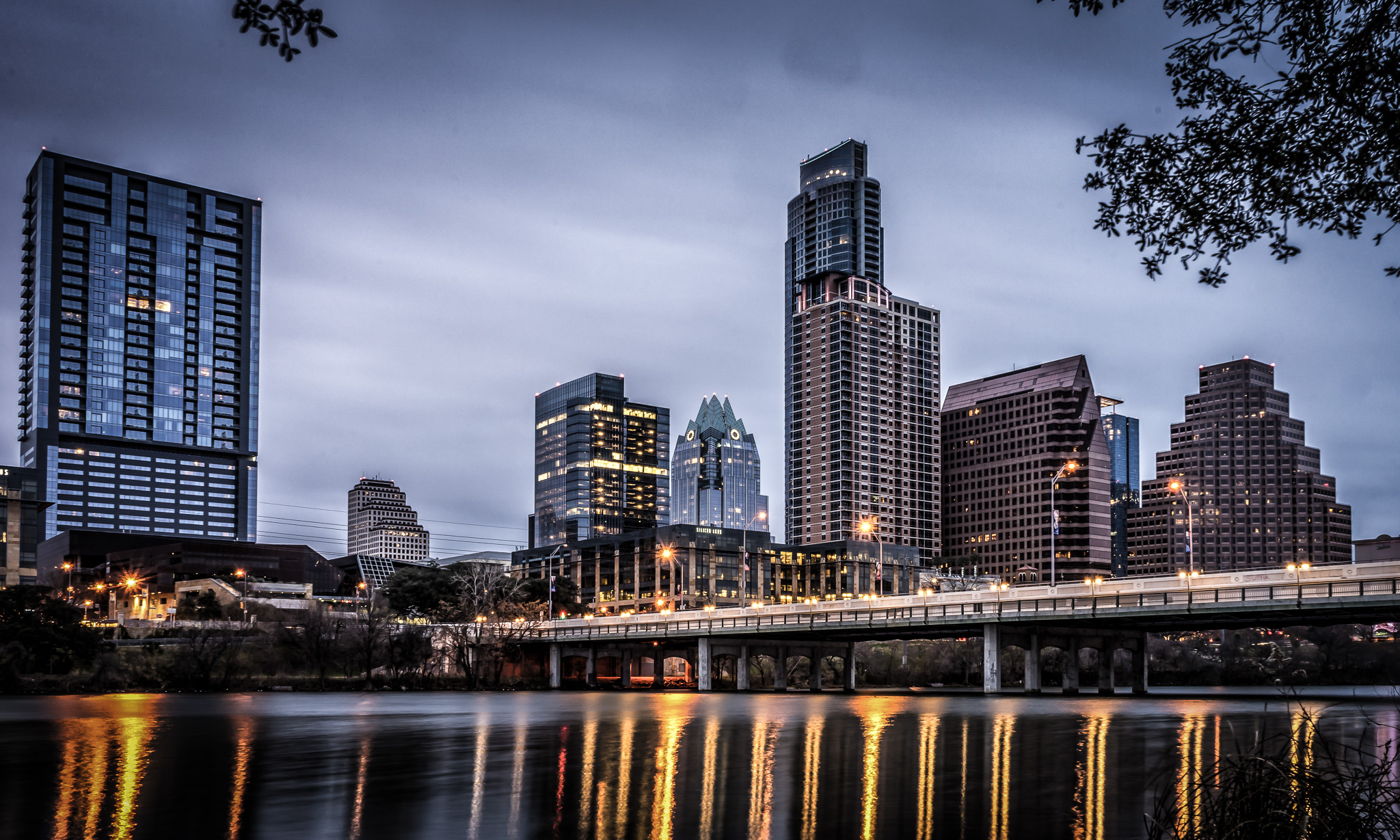 Austin Skyline, Travels, Picture of the week, Andy's travel blog, 2050x1230 HD Desktop