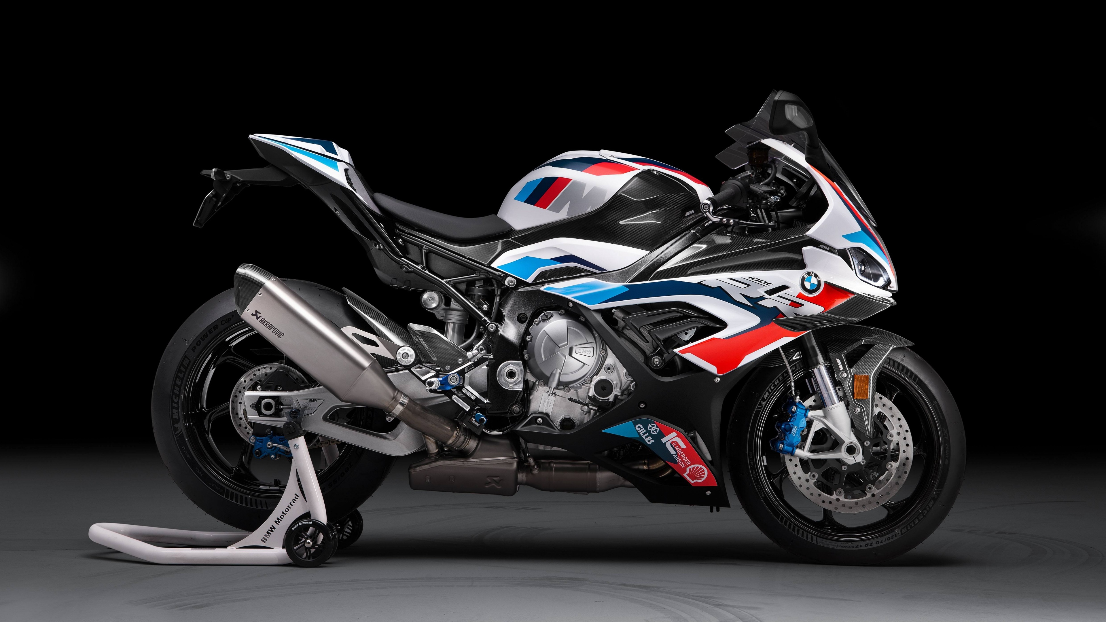 BMW M 1000 RR, 4K race bikes, 2021 edition, High-performance thrill, 3840x2160 4K Desktop