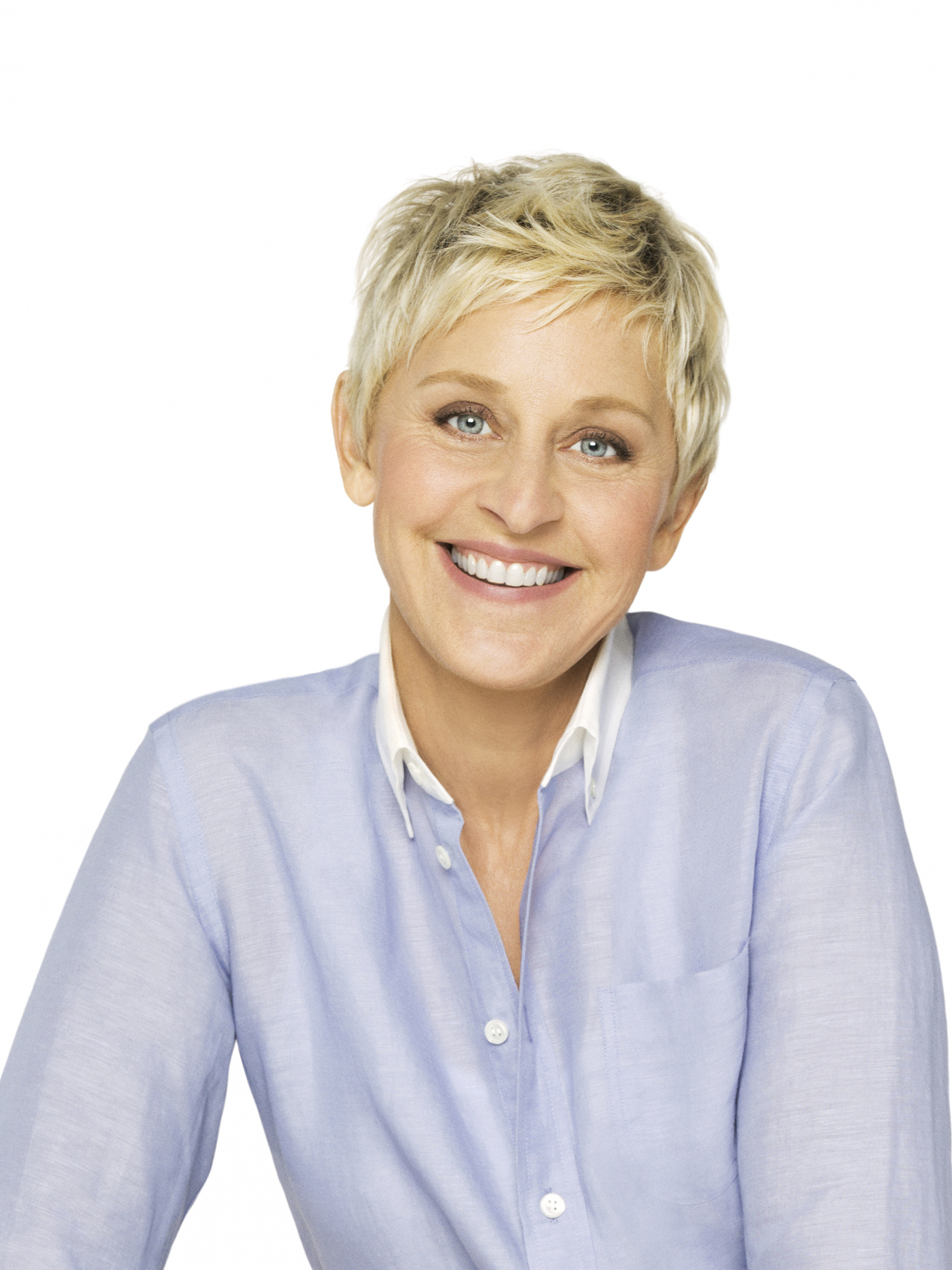 Ellen DeGeneres: Hosted the syndicated television talk show, The Ellen DeGeneres Show from 2003 to 2022, for which she received 33 Daytime Emmy Awards. 2050x2740 HD Wallpaper.