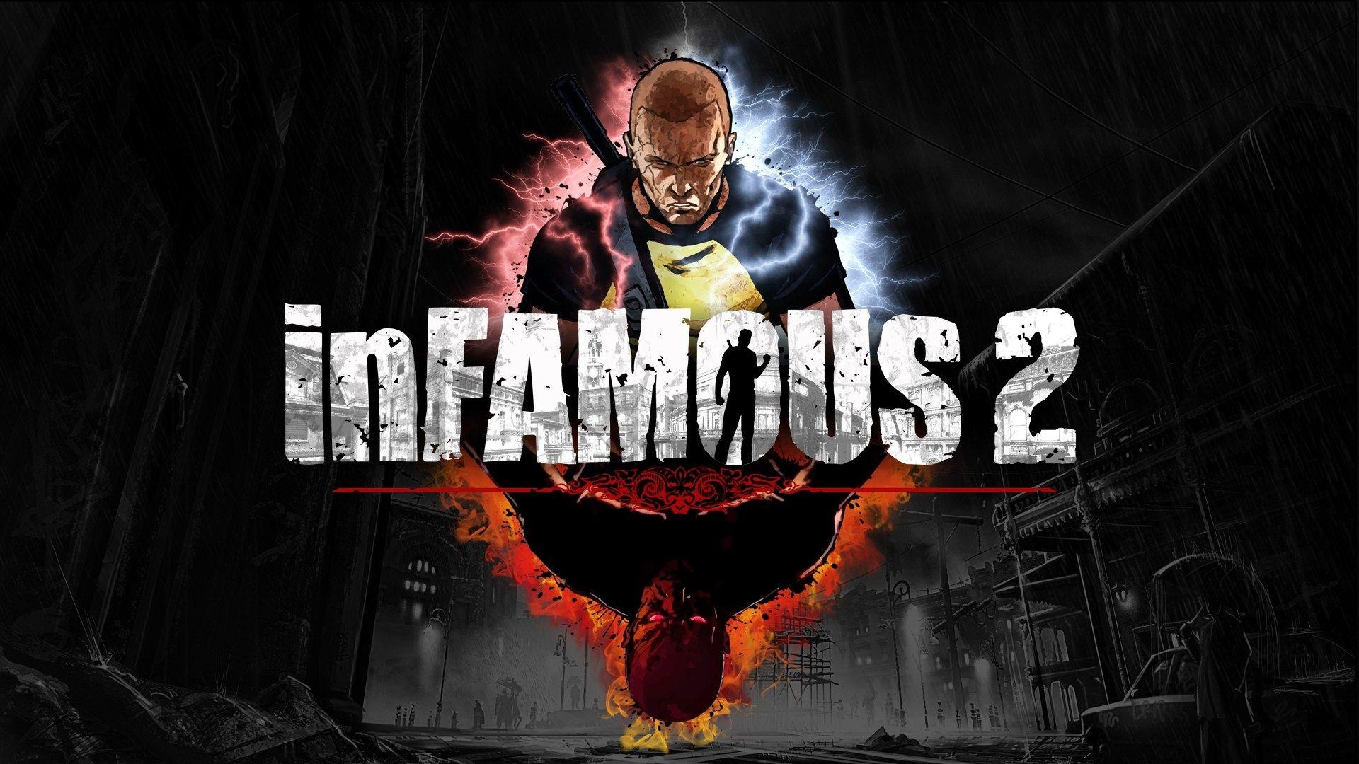 InFAMOUS 2, Thrilling game, Power-play, Electrifying missions, 1920x1080 Full HD Desktop