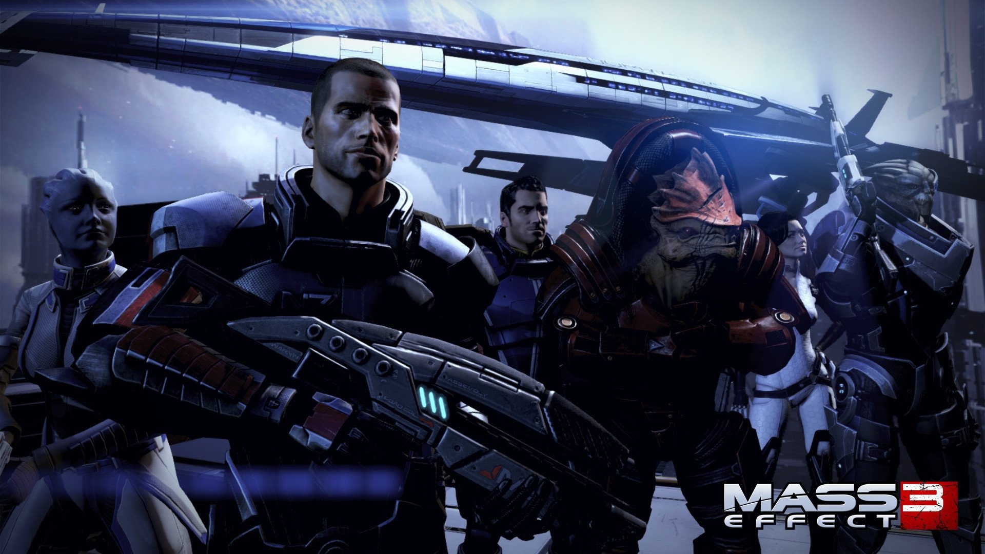 Mass Effect 3, Dragon DLC, Origin, 1920x1080 Full HD Desktop