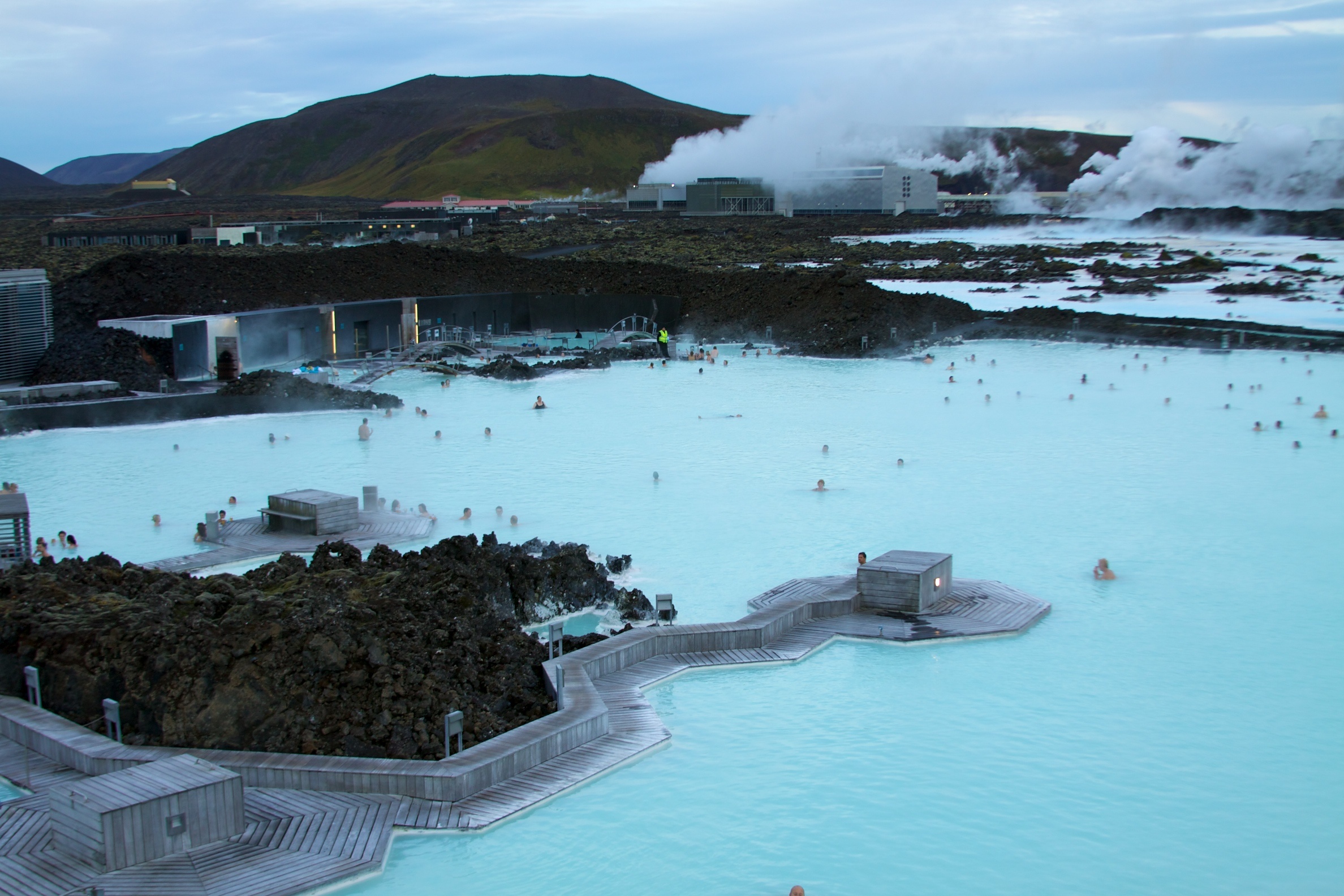 Blue Lagoon, Luxurious destination, Iceland, Relaxing getaway, 2380x1590 HD Desktop