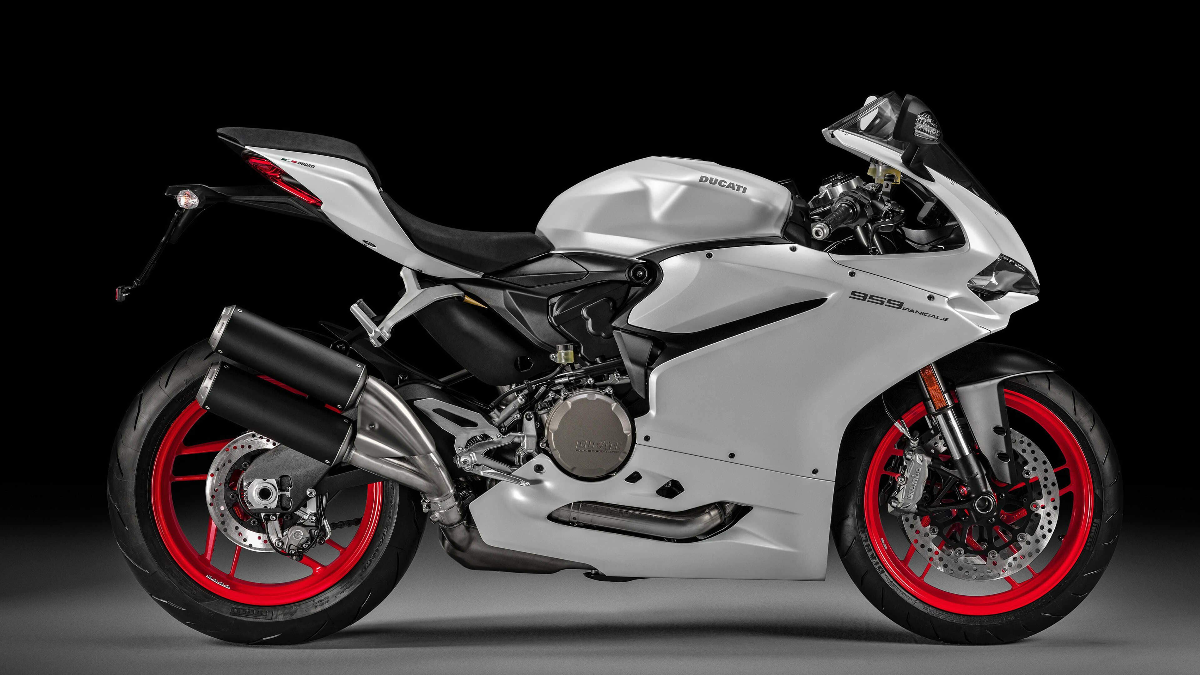 Ducati: 959 Panigale, The company founded in Bologna in 1926. 3840x2160 4K Wallpaper.