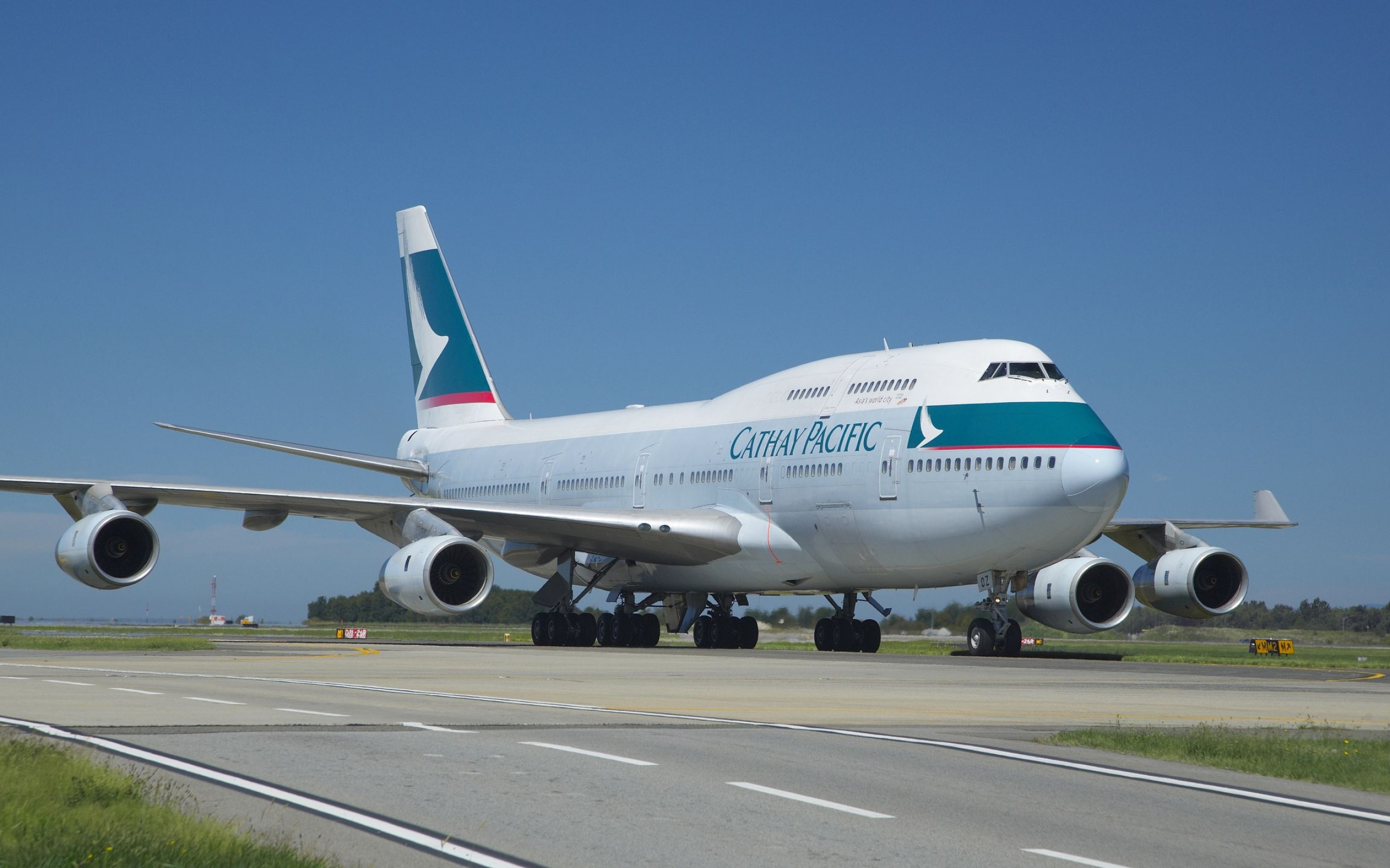 Cathay Pacific, Boeing 747 wallpapers, 2560x1600 HD Desktop