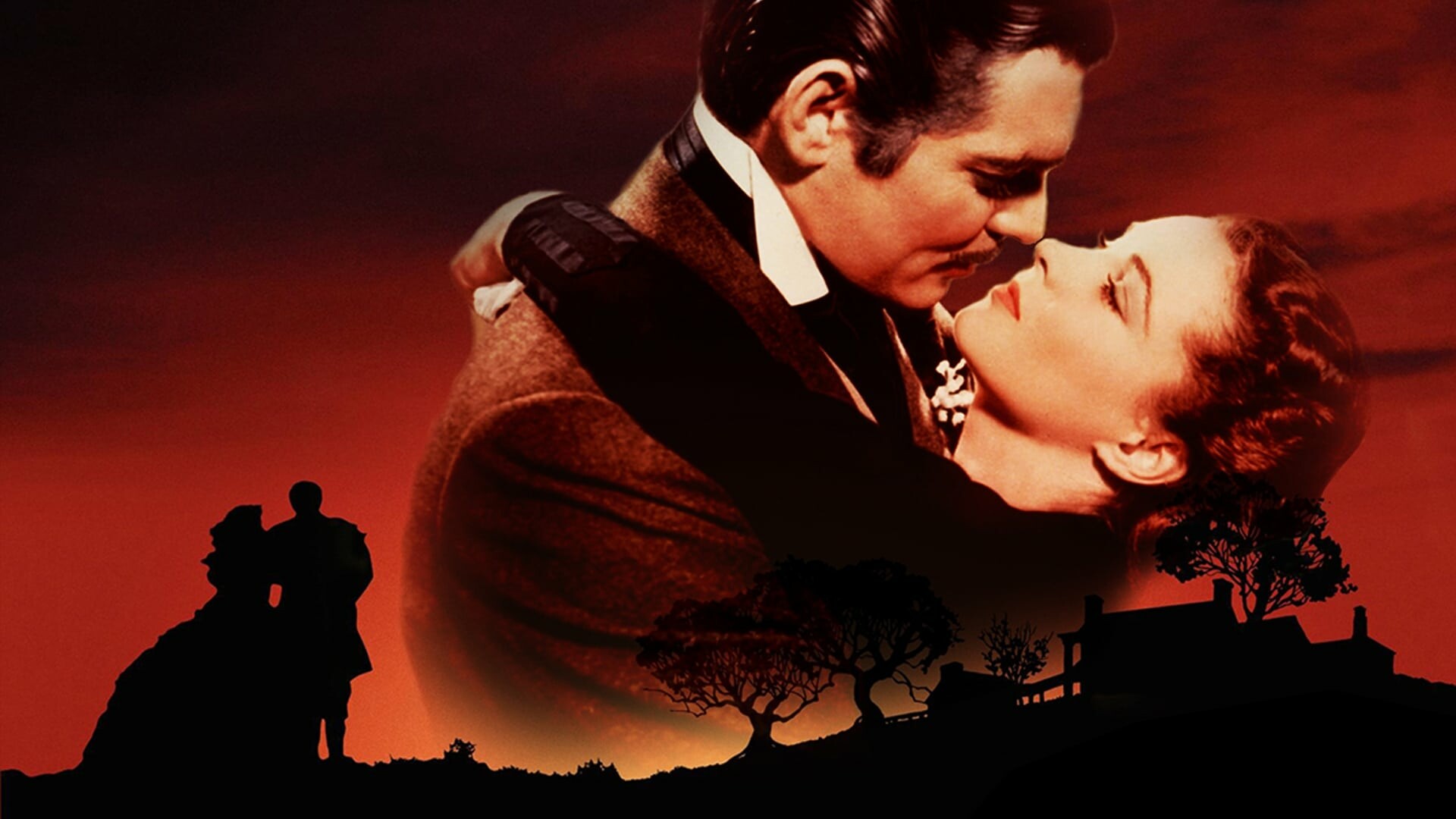 Gone with the Wind: The longest running of all motion pictures to win the Academy Award for Best Picture. 1920x1080 Full HD Wallpaper.