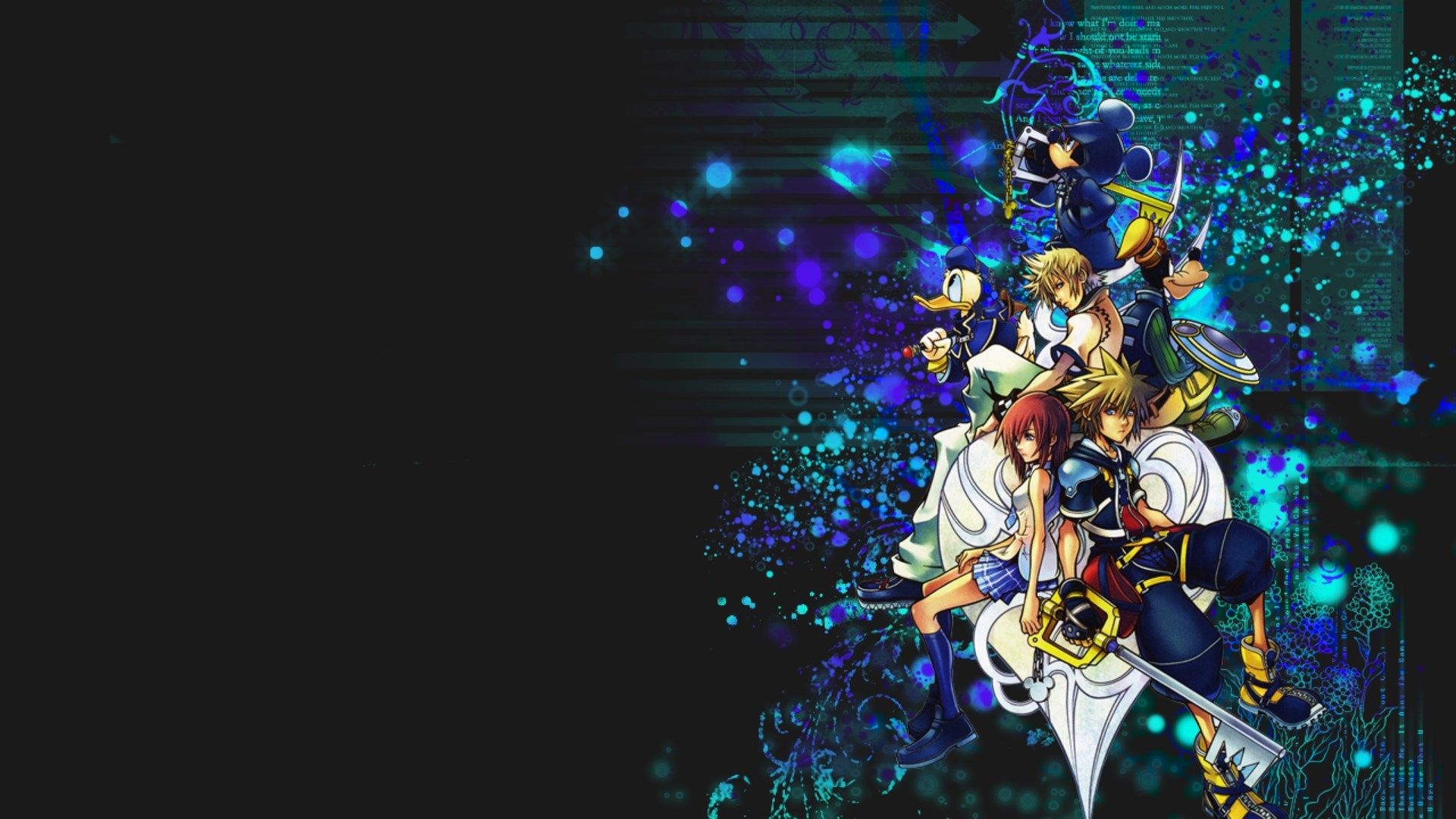Kingdom Hearts wallpaper, HD pack, Heartwarming art, Magical worlds, 1920x1080 Full HD Desktop