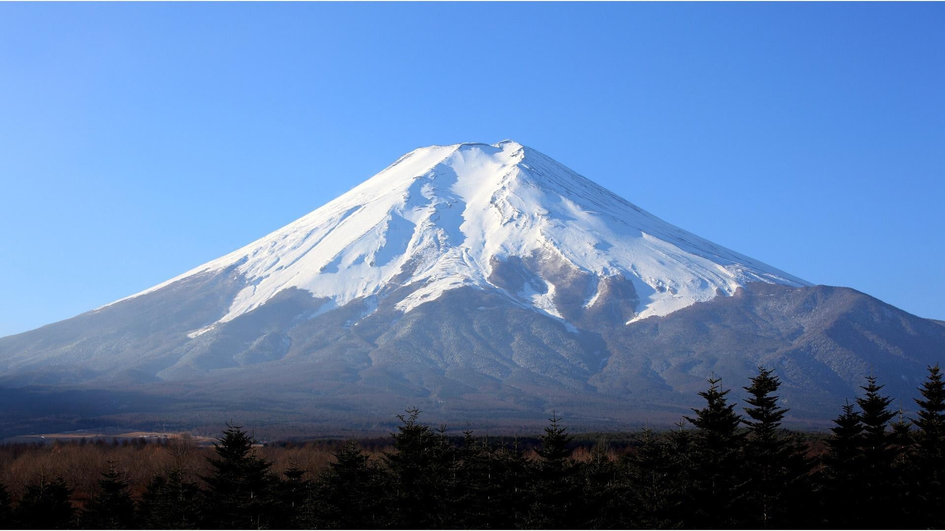 Mount Fuji, Japanese icon, Majestic volcano, Stunning scenery, 1920x1080 Full HD Desktop