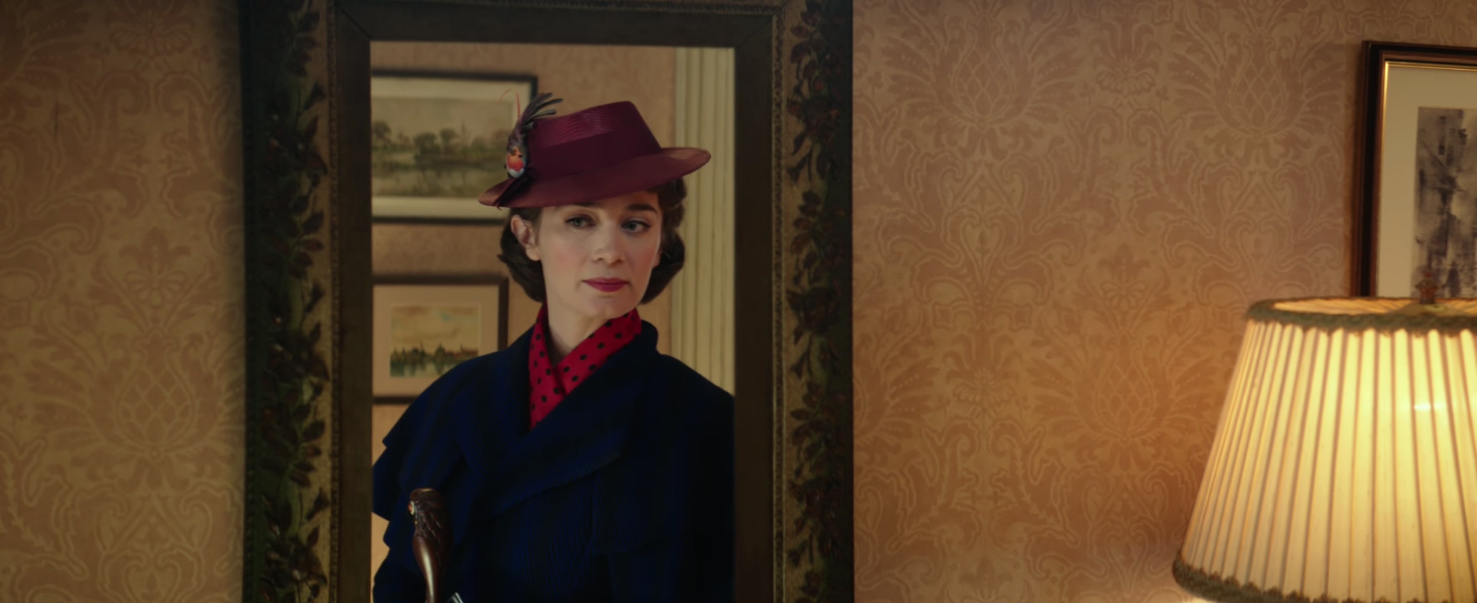 Mary Poppins Returns, 2018 Movie, Emily Blunt, Timely release, 2880x1180 Dual Screen Desktop