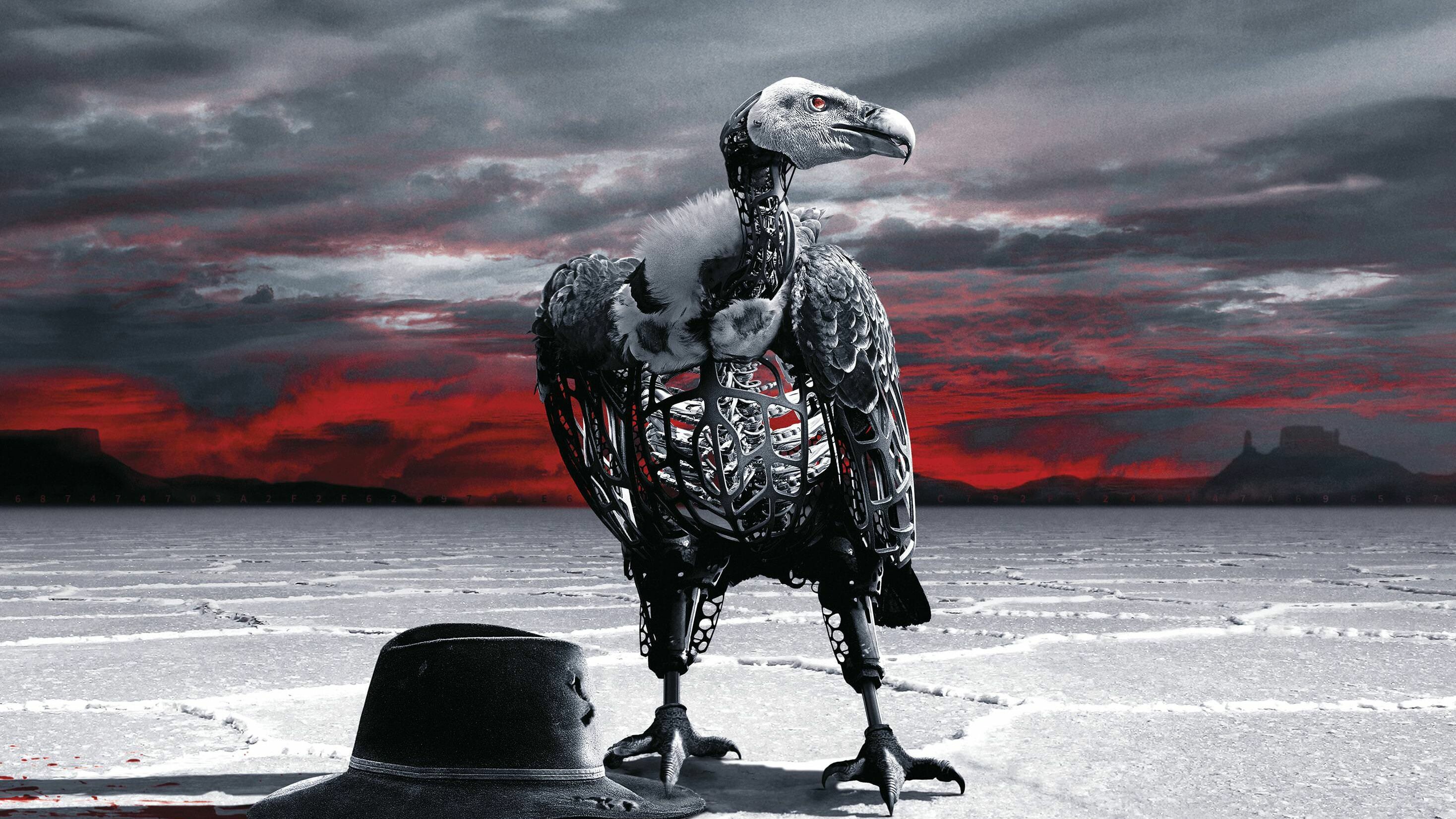 Westworld: Season 2 poster, Sci-fi series, Man in Black's hat. 2940x1660 HD Background.