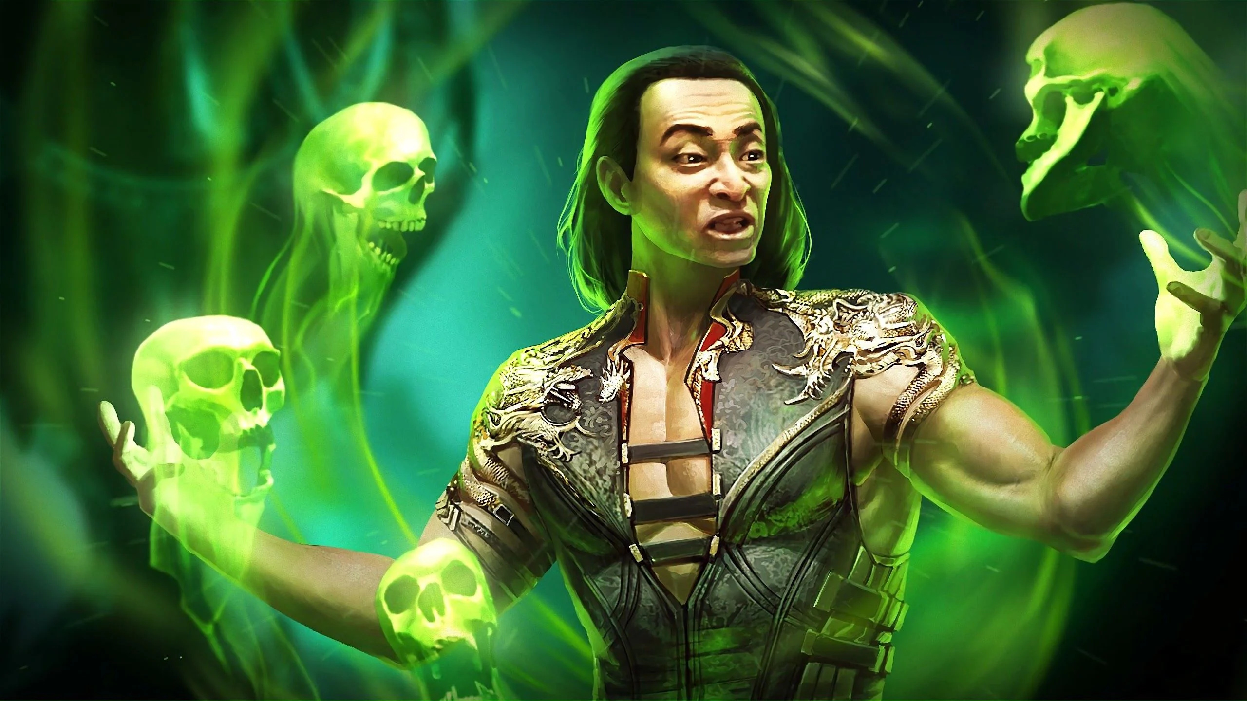 Shang Tsung, Mortal Kombat, Wallpapers, Backgrounds, 2560x1440 HD Desktop