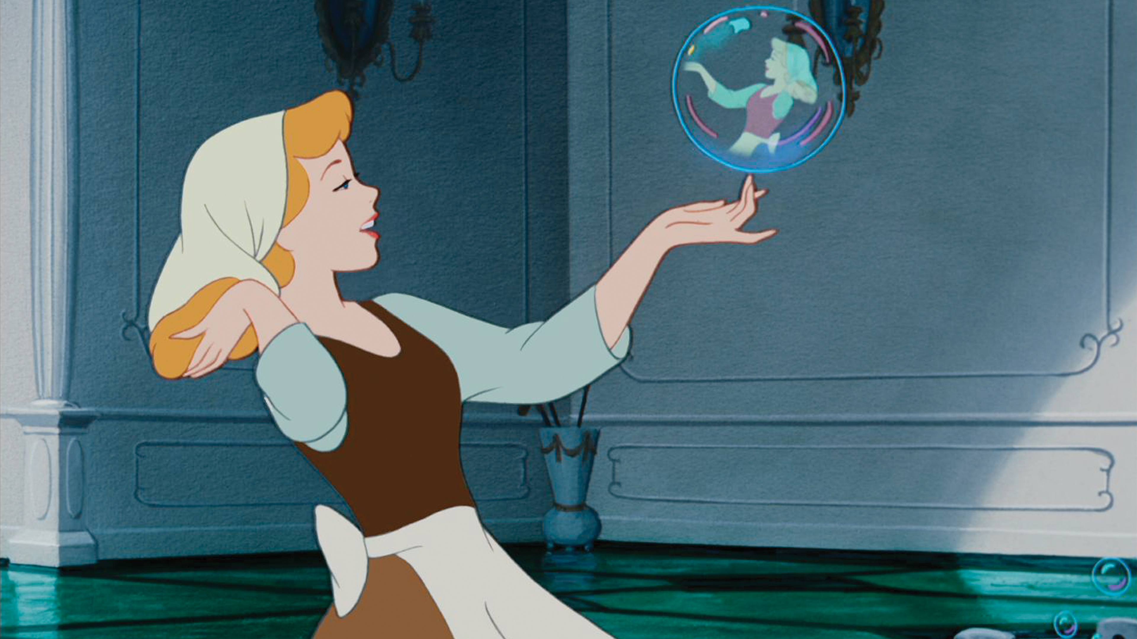 Cinderella (1950), Classic animation, Timeless fairy tale, Animated masterpiece, 3840x2160 4K Desktop