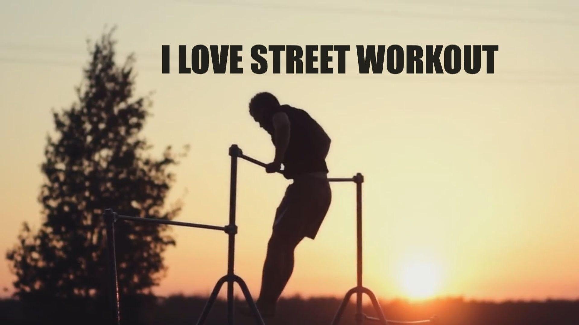 Calisthenics: Street workout, A popular outdoor sports activity, Strength training and recreation. 1920x1080 Full HD Wallpaper.
