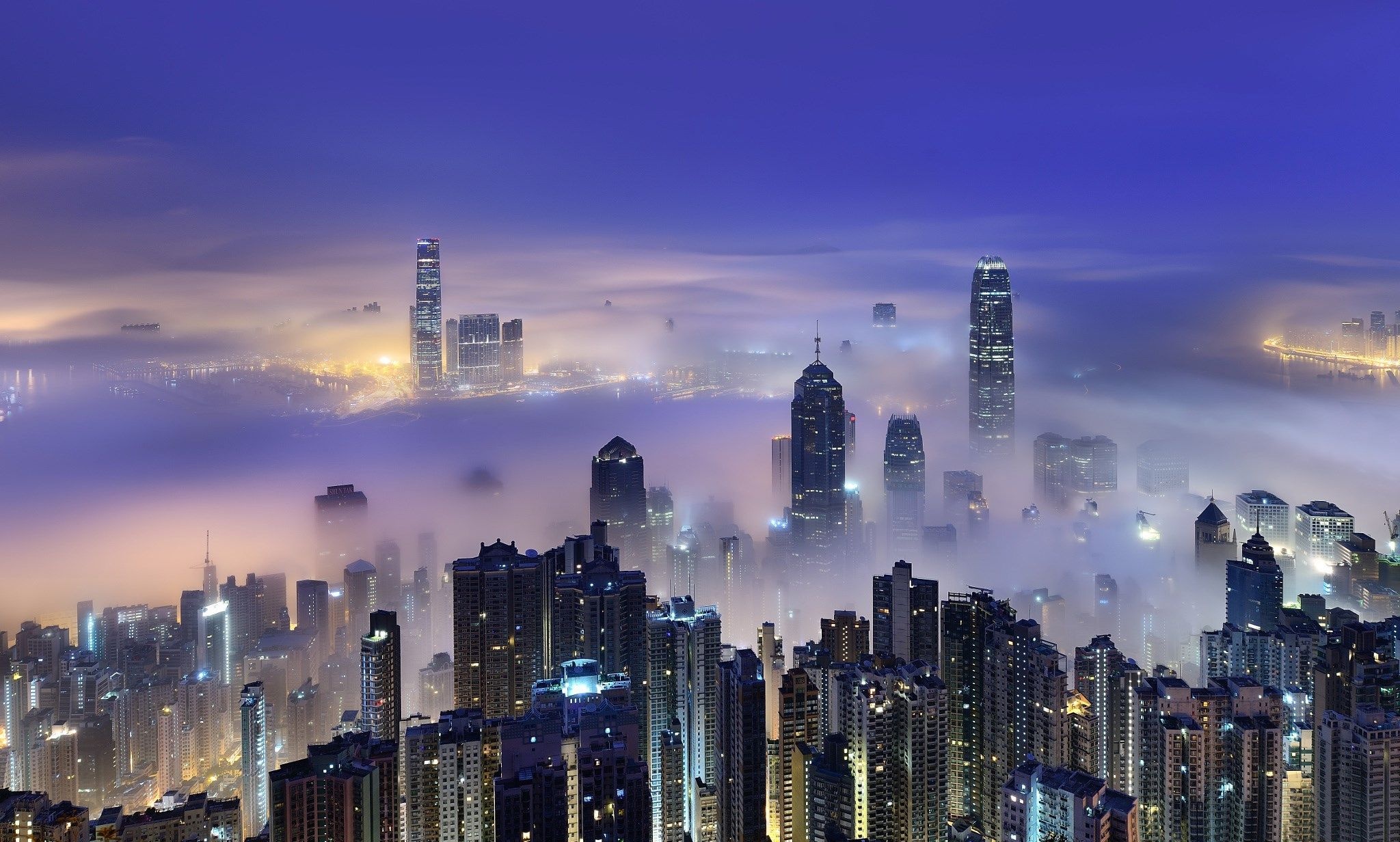 Hong Kong Wallpaper, Urban elegance, Stunning cityscape, Asian delight, 2050x1240 HD Desktop